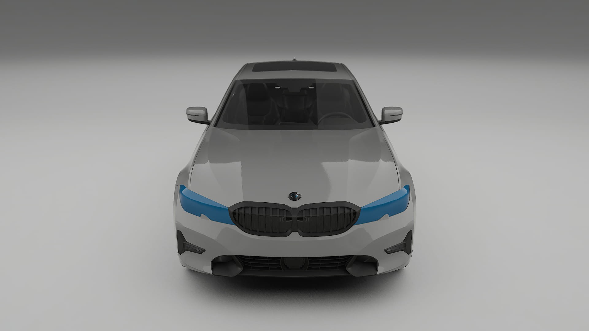 Película de Proteção de Pintura BMW 3 G20 prefacelift pre-LCI | CrystalGuard TPU Transparente PPF Kit de Proteção Frontal