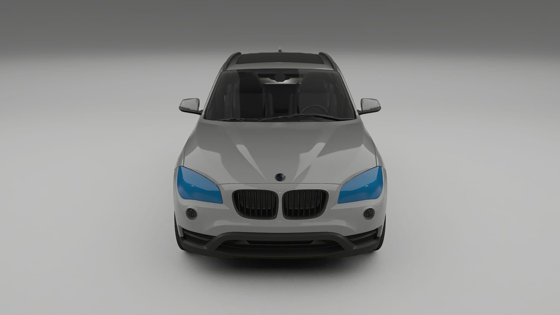 Película de Proteção de Pintura BMW X1 E84 | CrystalGuard TPU Transparente PPF Kit de Proteção Frontal