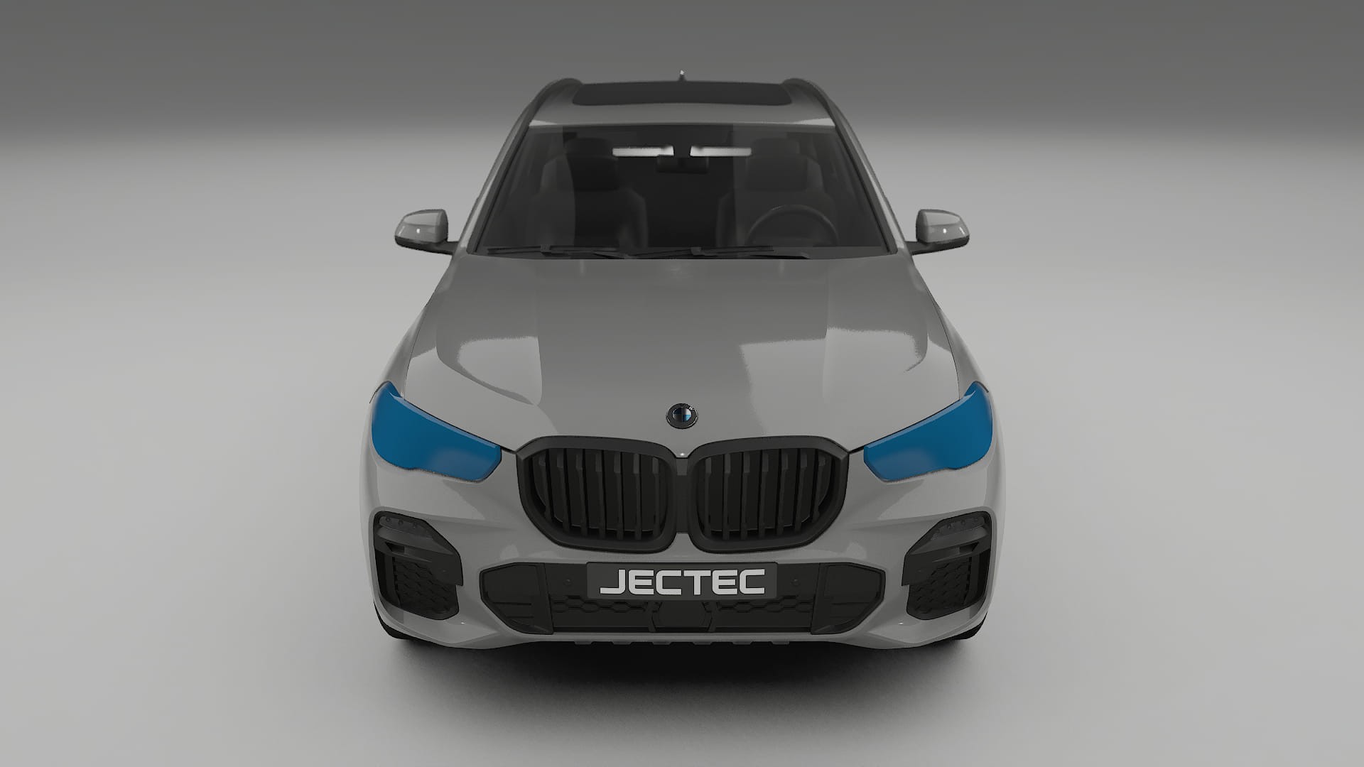 Película de Proteção de Pintura BMW X5 G05 M-Sport | CrystalGuard TPU Transparente PPF Kit de Proteção Frontal