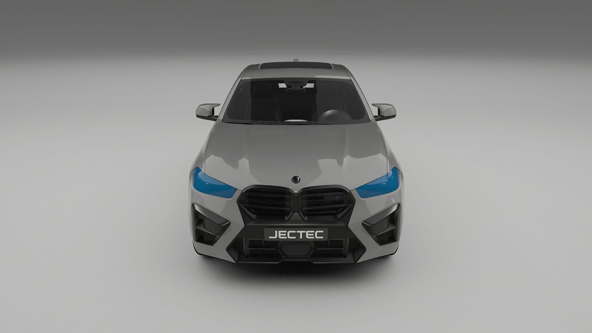 Película de Proteção de Pintura BMW X6 F96 Competition | CrystalGuard TPU Transparente PPF Kit de Proteção Frontal