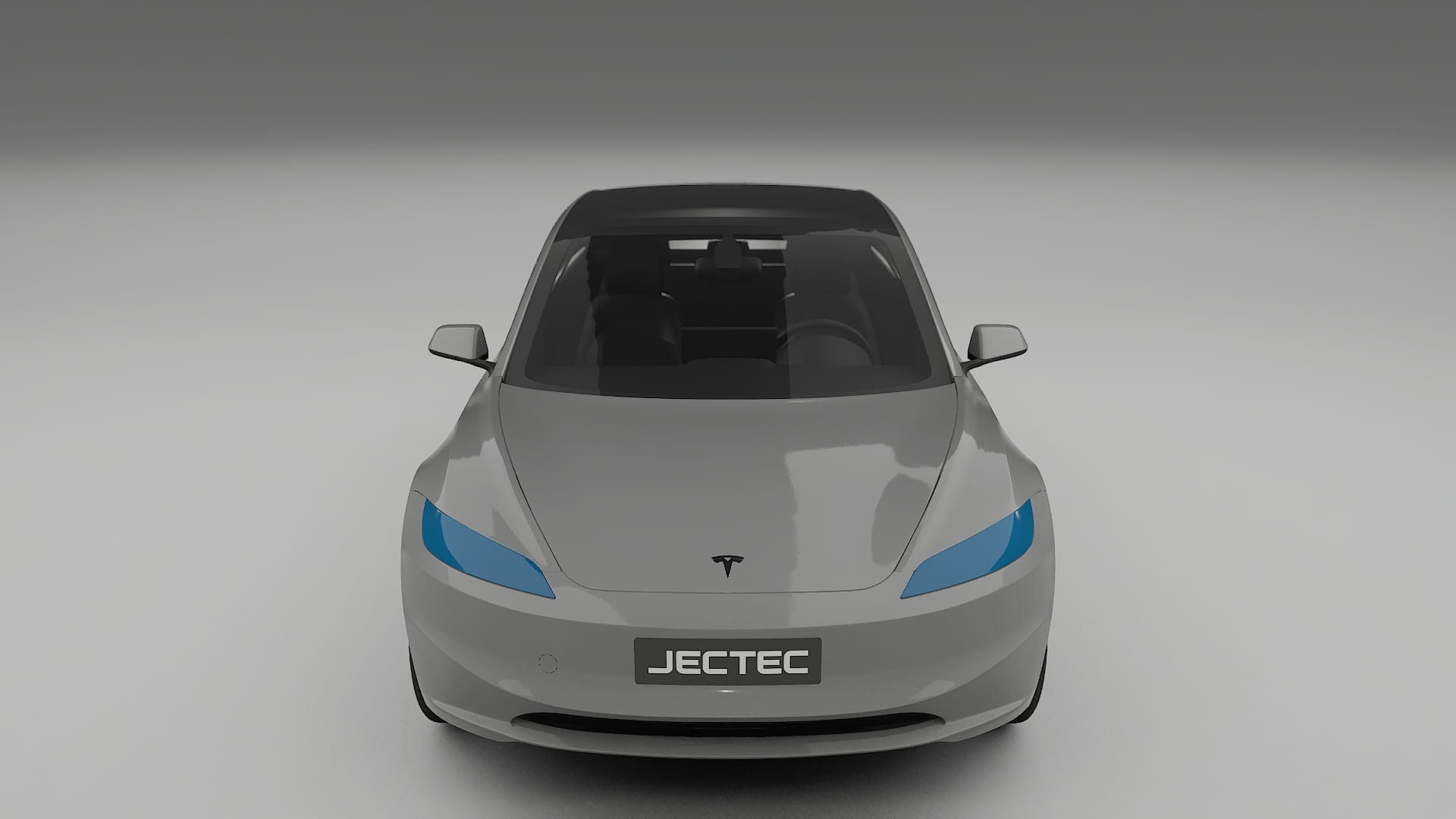 Película de Proteção de Pintura Tesla Model3 Highland | CrystalGuard TPU Transparente PPF Kit de Proteção Frontal