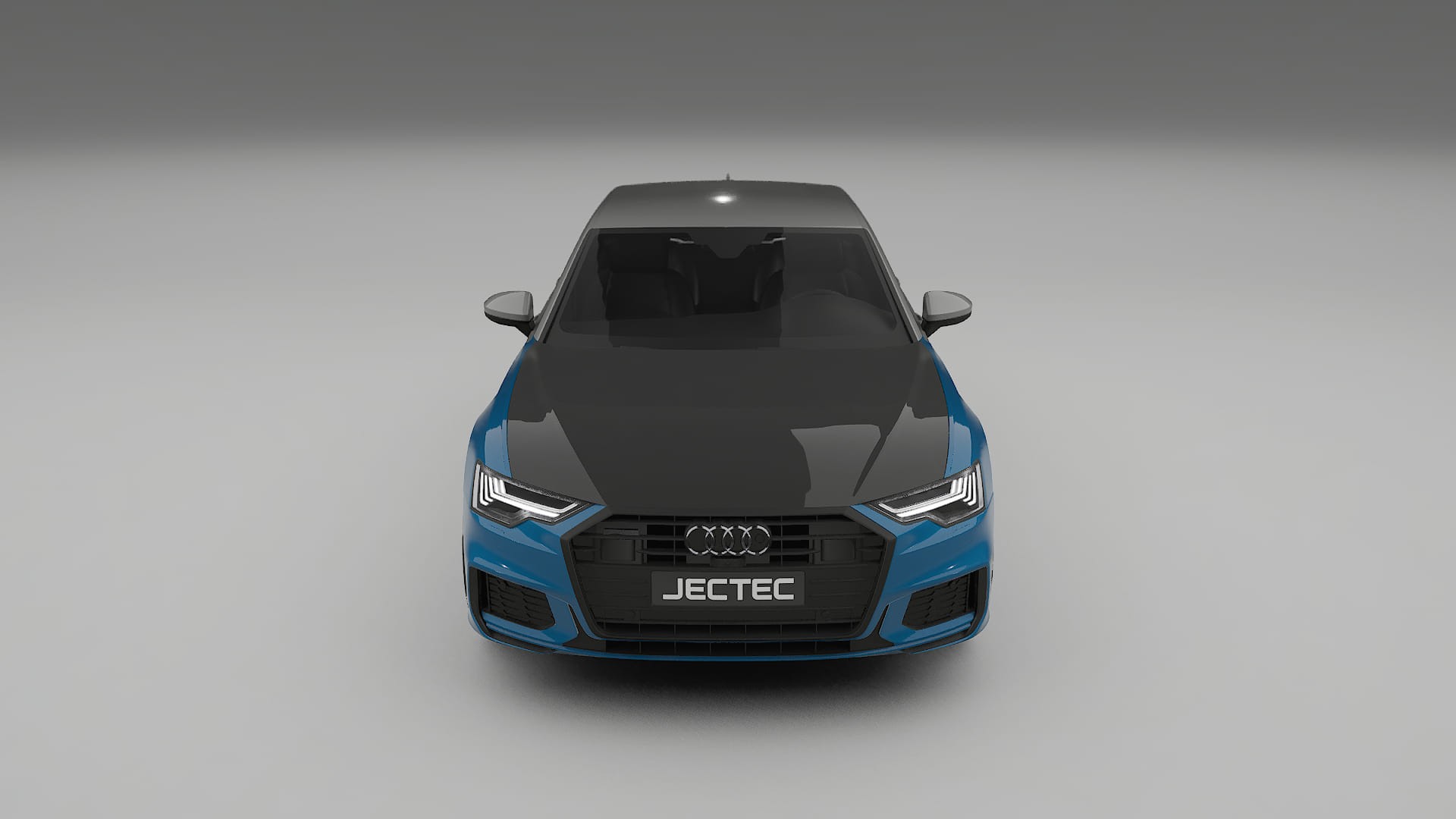 Película de Proteção de Pintura Audi A6 S-Line C8 | Kit Frontal CrystalGuard com Capô em Estilo Carbono