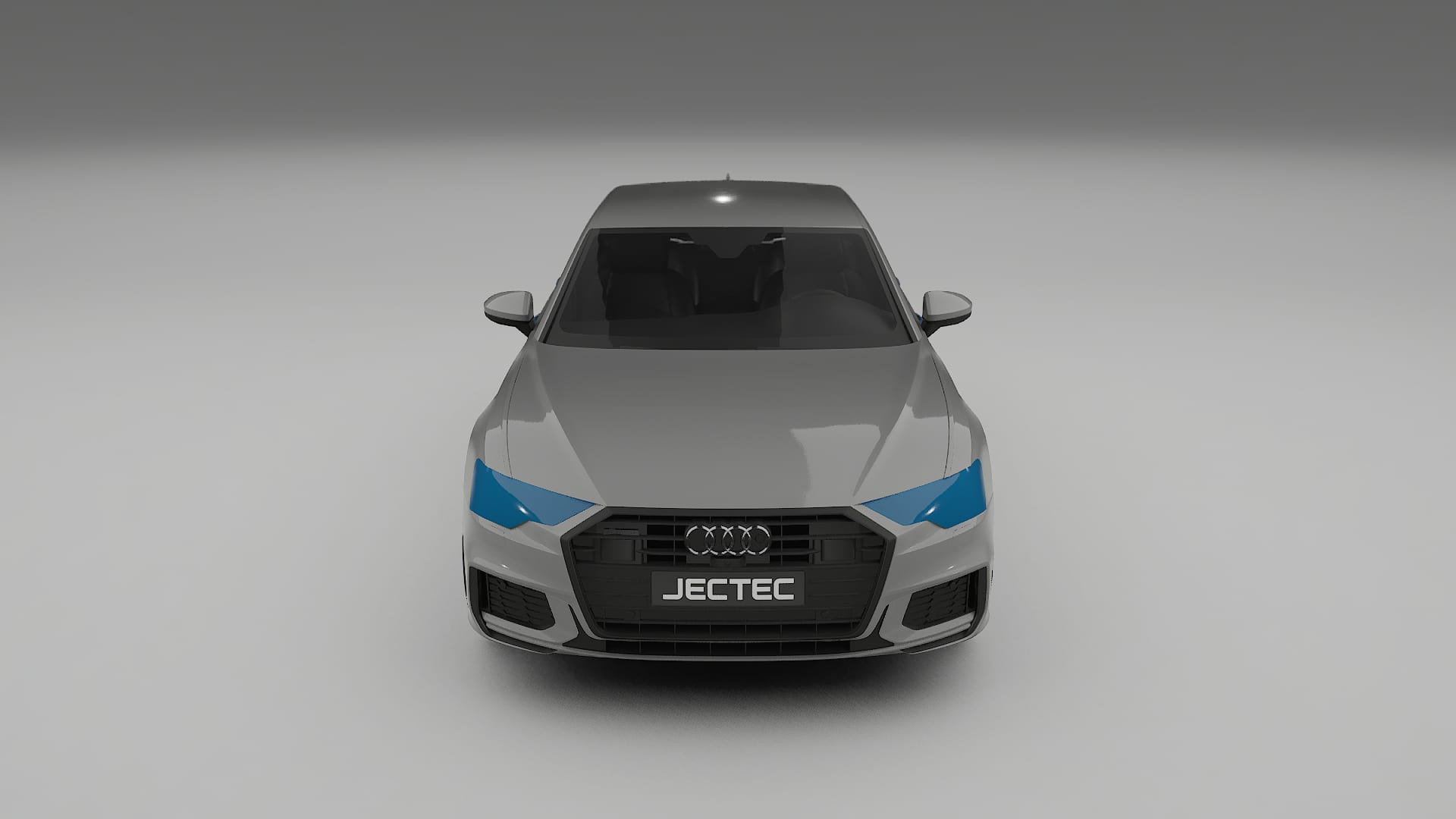 Película de Proteção de Pintura Audi A6 S-Line C8 | Kit Frontal CrystalGuard com Capô em Estilo Carbono