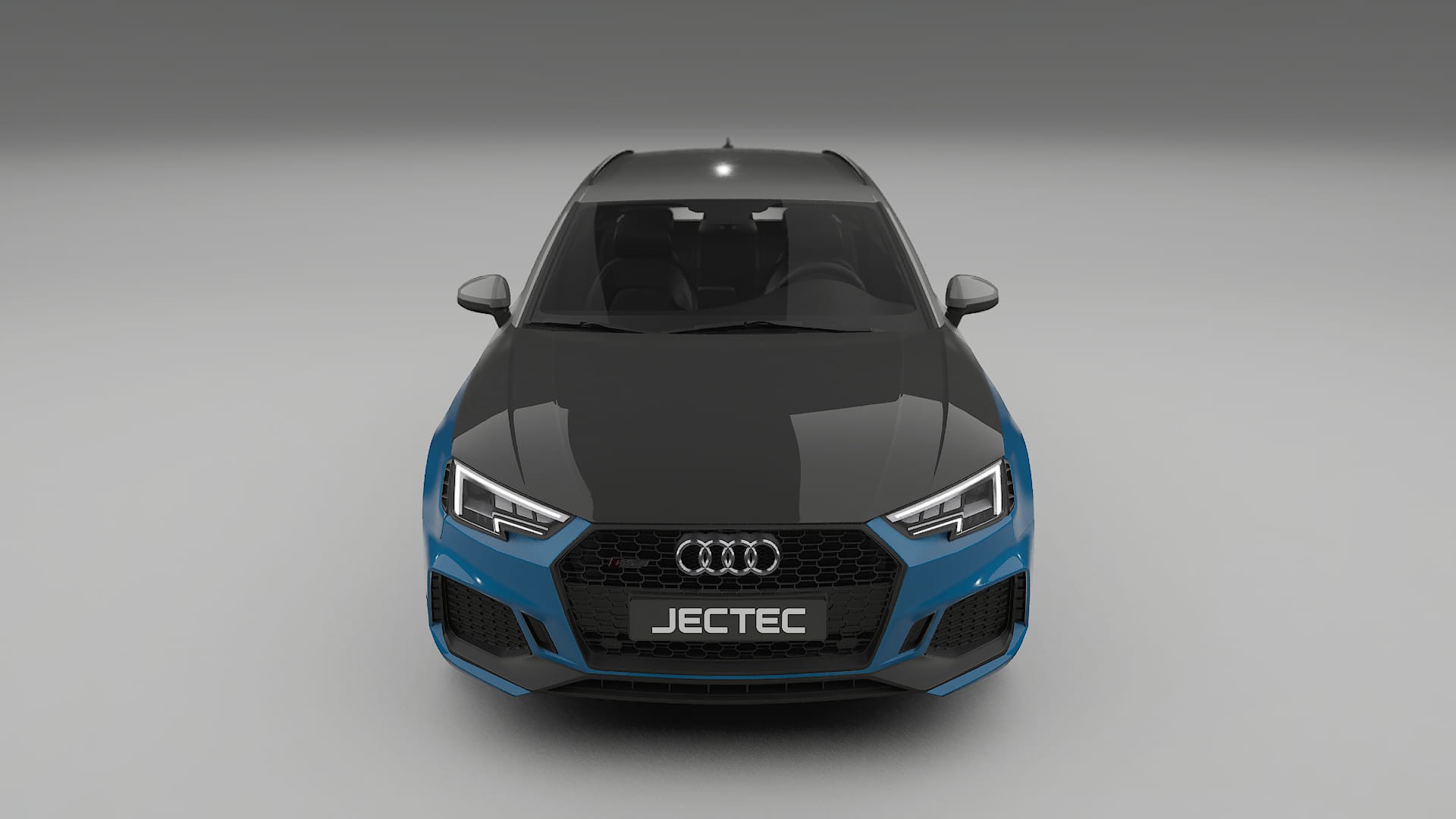Película de Proteção de Pintura Audi RS4 Avant B9 prefacelift | Kit Frontal CrystalGuard com Capô em Estilo Carbono