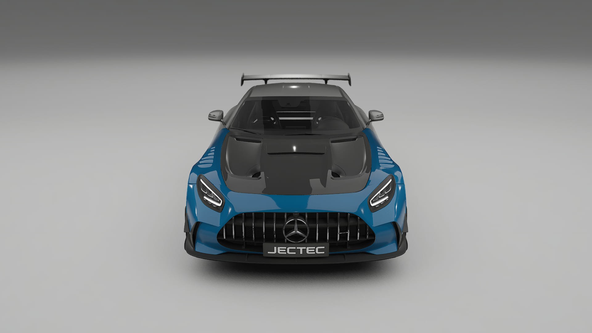 Película de Proteção de Pintura Mercedes AMG GT Black Series C192 coupe | Kit Frontal CrystalGuard com Capô em Estilo Carbon
