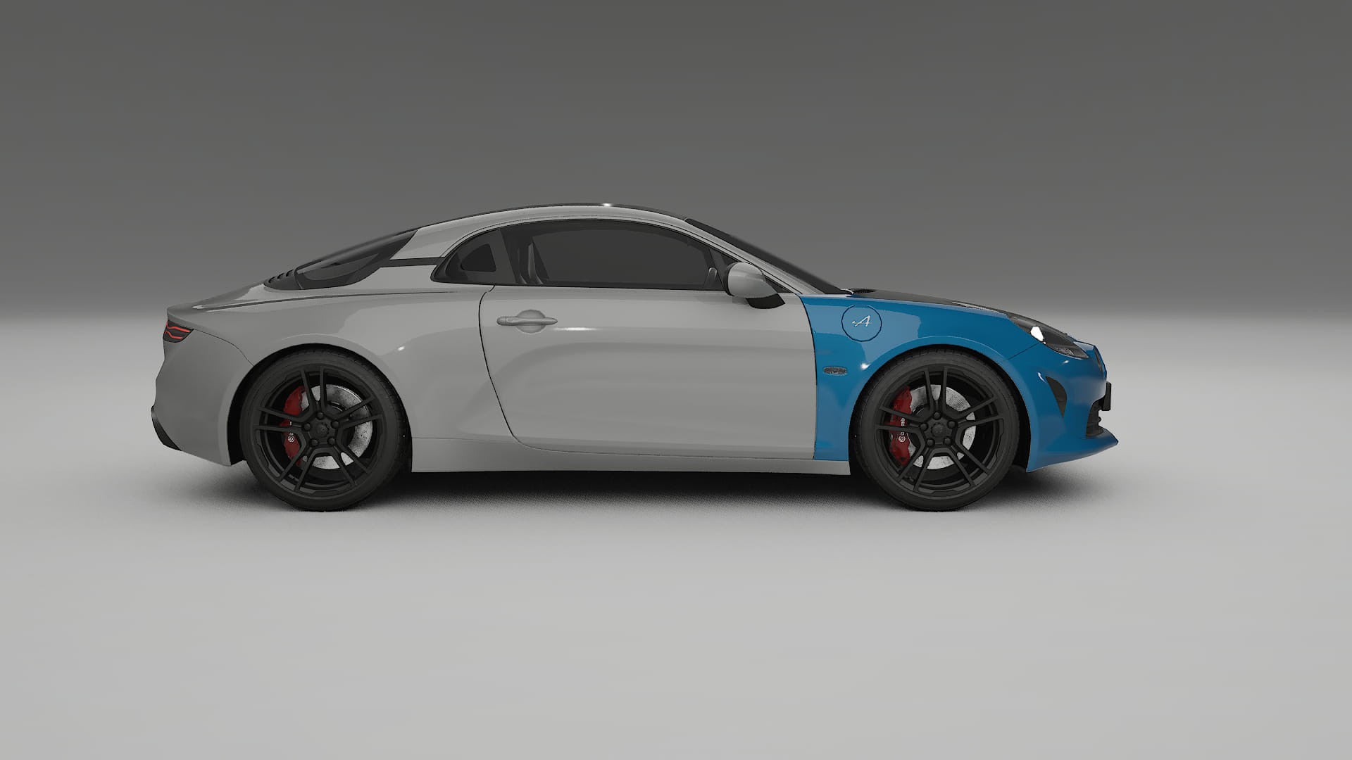 Película de Proteção de Pintura Renault Alpine A110 | Kit Frontal CrystalGuard com Capô em Estilo Carbono
