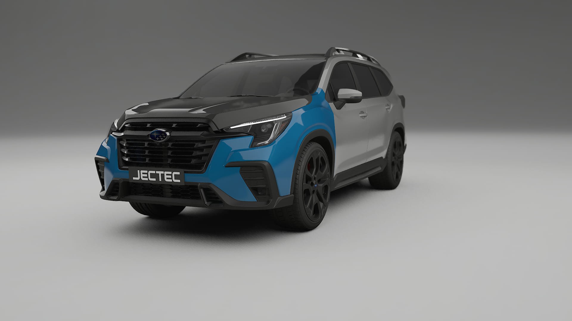 Película de Proteção de Pintura Subaru Ascent BT facelift | Kit Frontal CrystalGuard com Capô em Estilo Carbono
