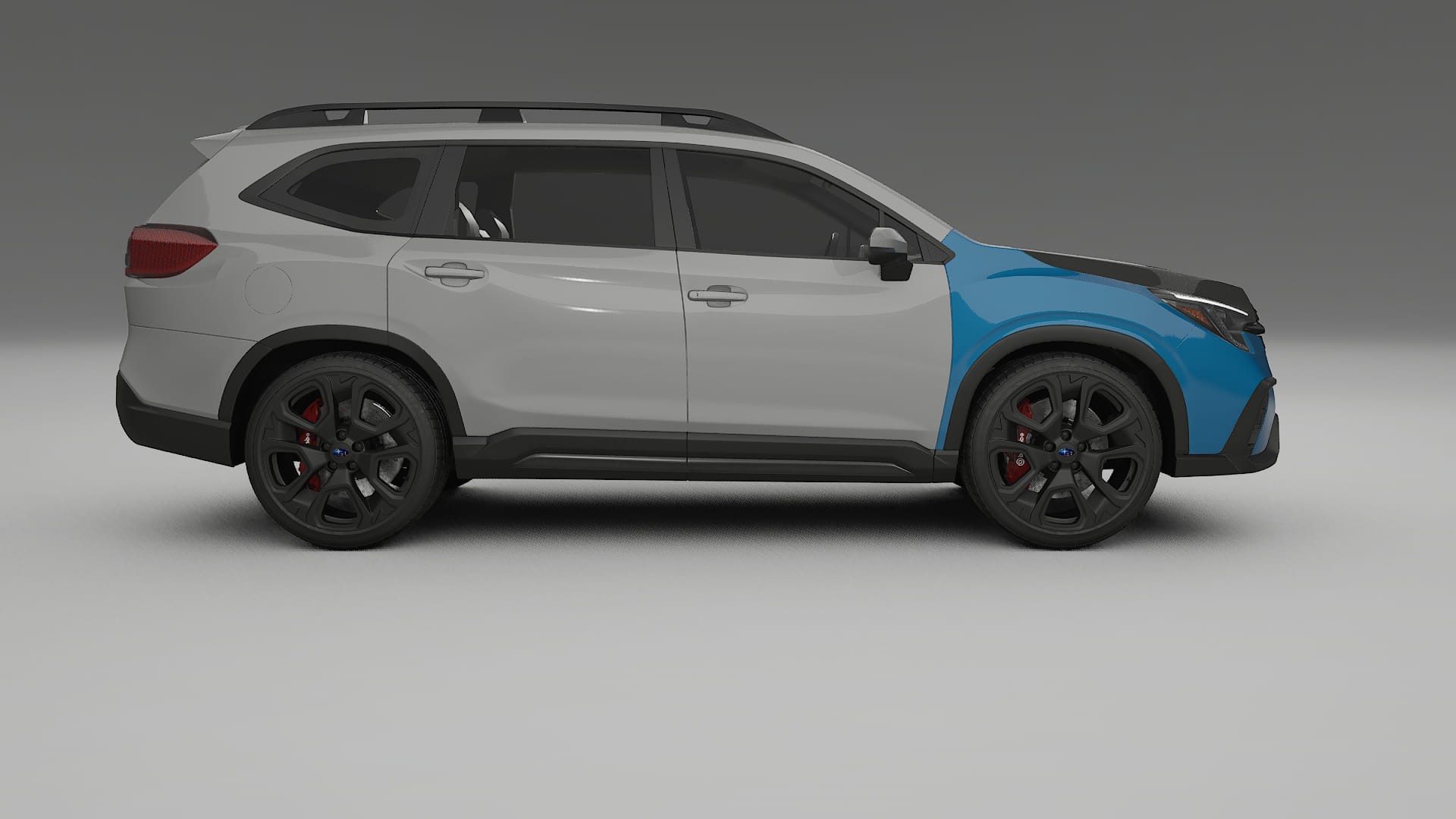 Película de Proteção de Pintura Subaru Ascent BT facelift | Kit Frontal CrystalGuard com Capô em Estilo Carbono 2