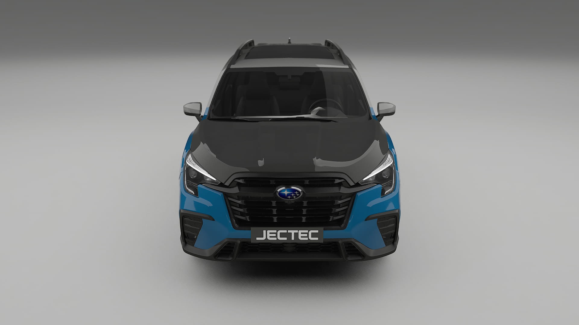 Película de Proteção de Pintura Subaru Ascent BT facelift | Kit Frontal CrystalGuard com Capô em Estilo Carbono
