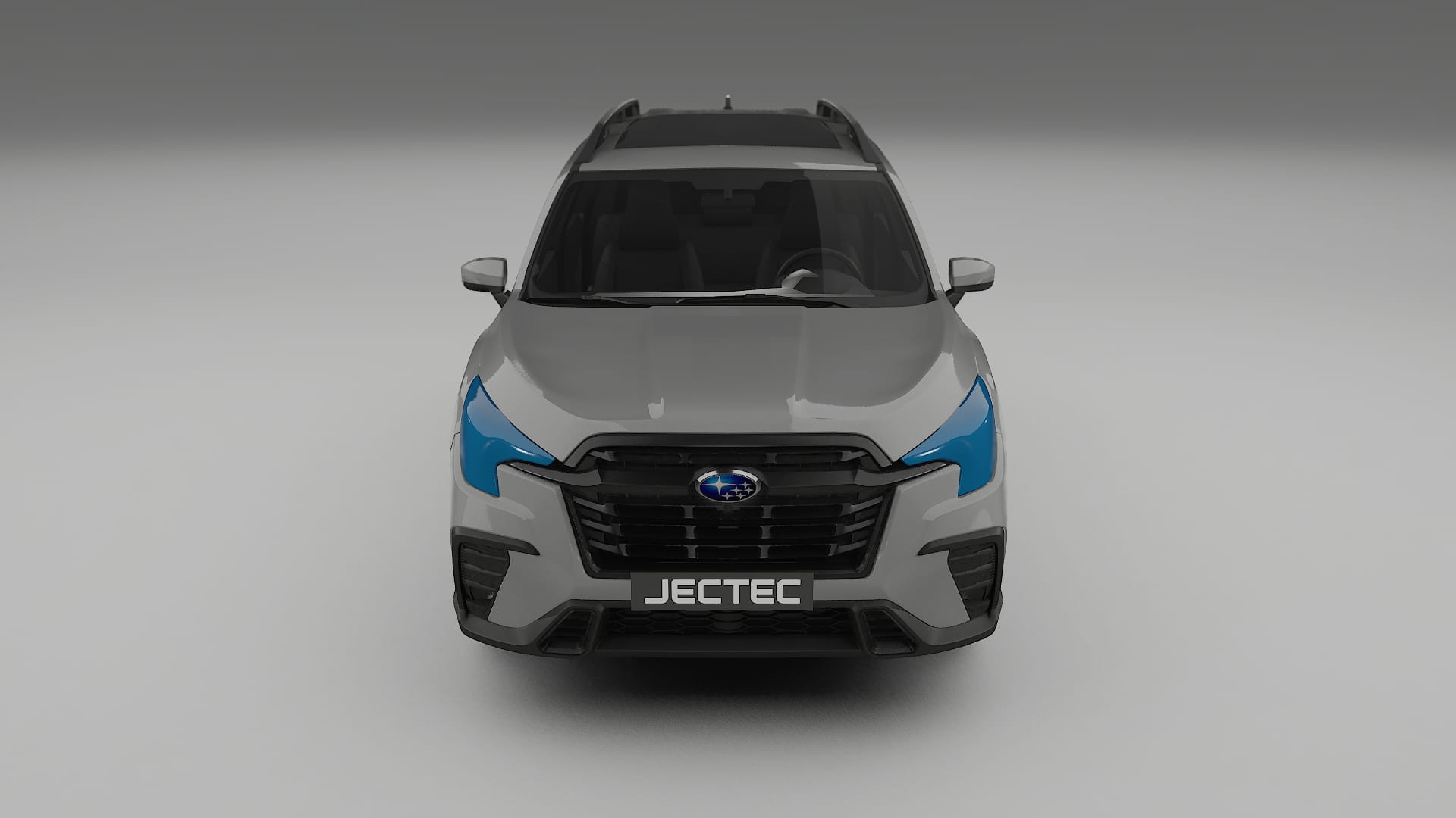 Película de Proteção de Pintura Subaru Ascent BT facelift | Kit Frontal CrystalGuard com Capô em Estilo Carbono