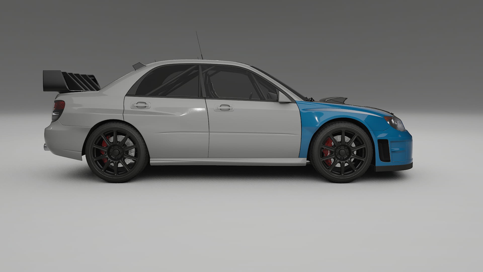 Película de Proteção de Pintura Subaru Impreza WRC GD | Kit Frontal CrystalGuard com Capô em Estilo Carbono 2