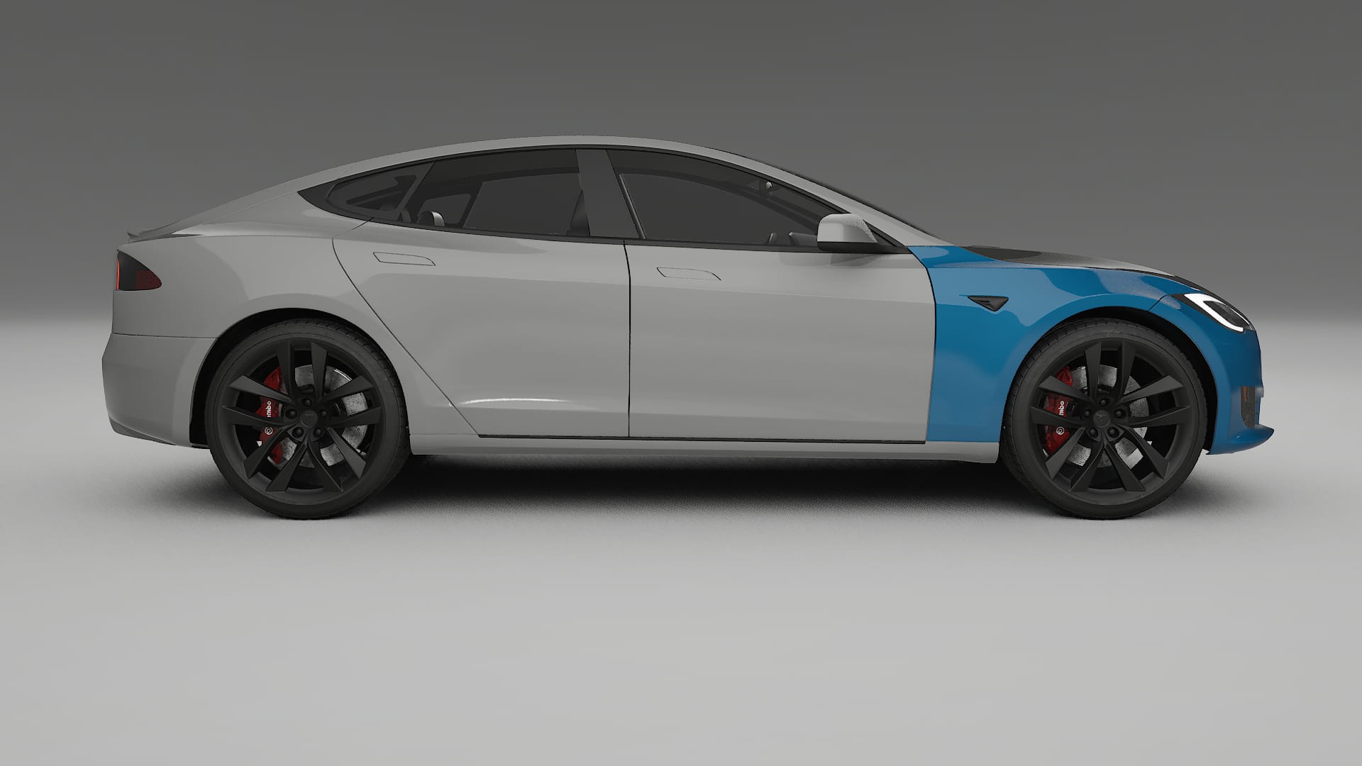 Película de Proteção de Pintura Tesla Model-S Refresh | Kit Frontal CrystalGuard com Capô em Estilo Carbono 2