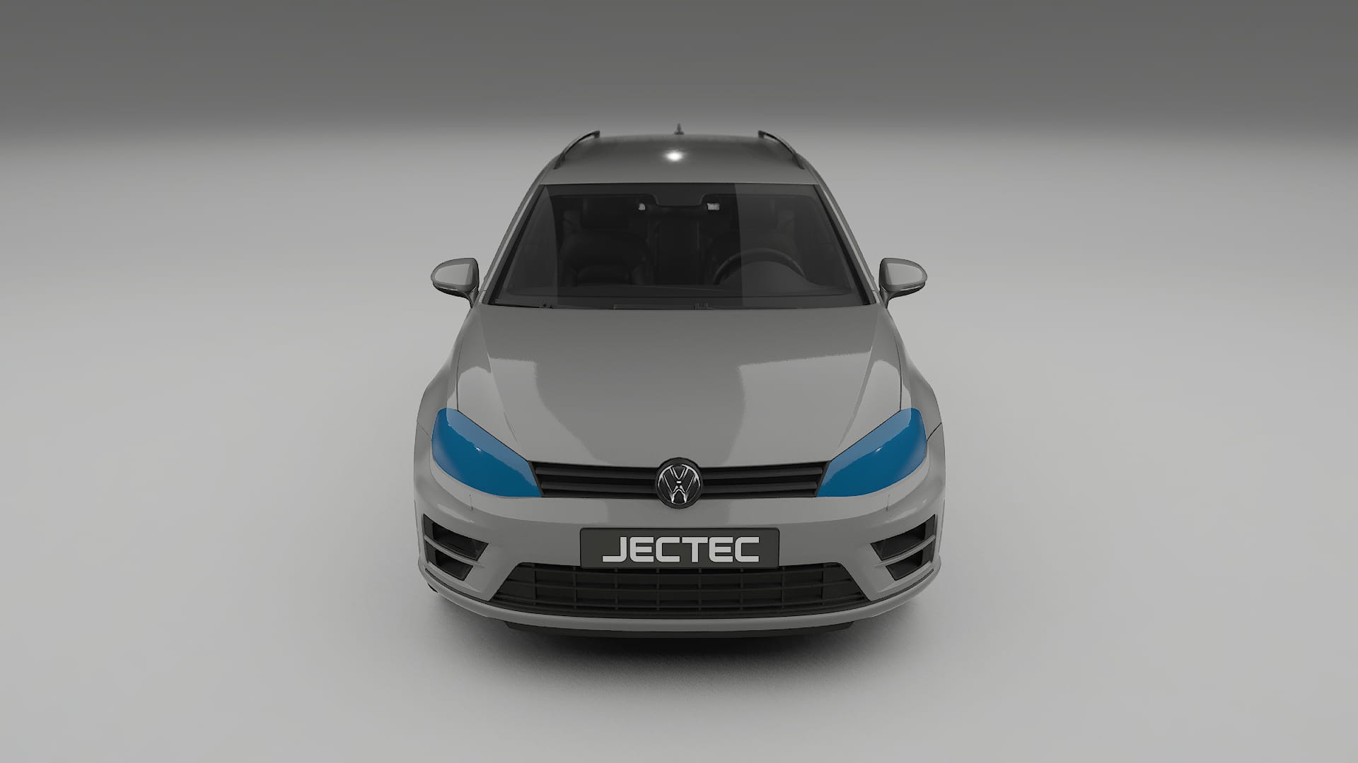 Película de Proteção de Pintura VW Golf Variant Mk7 | Kit Frontal CrystalGuard com Capô em Estilo Carbono