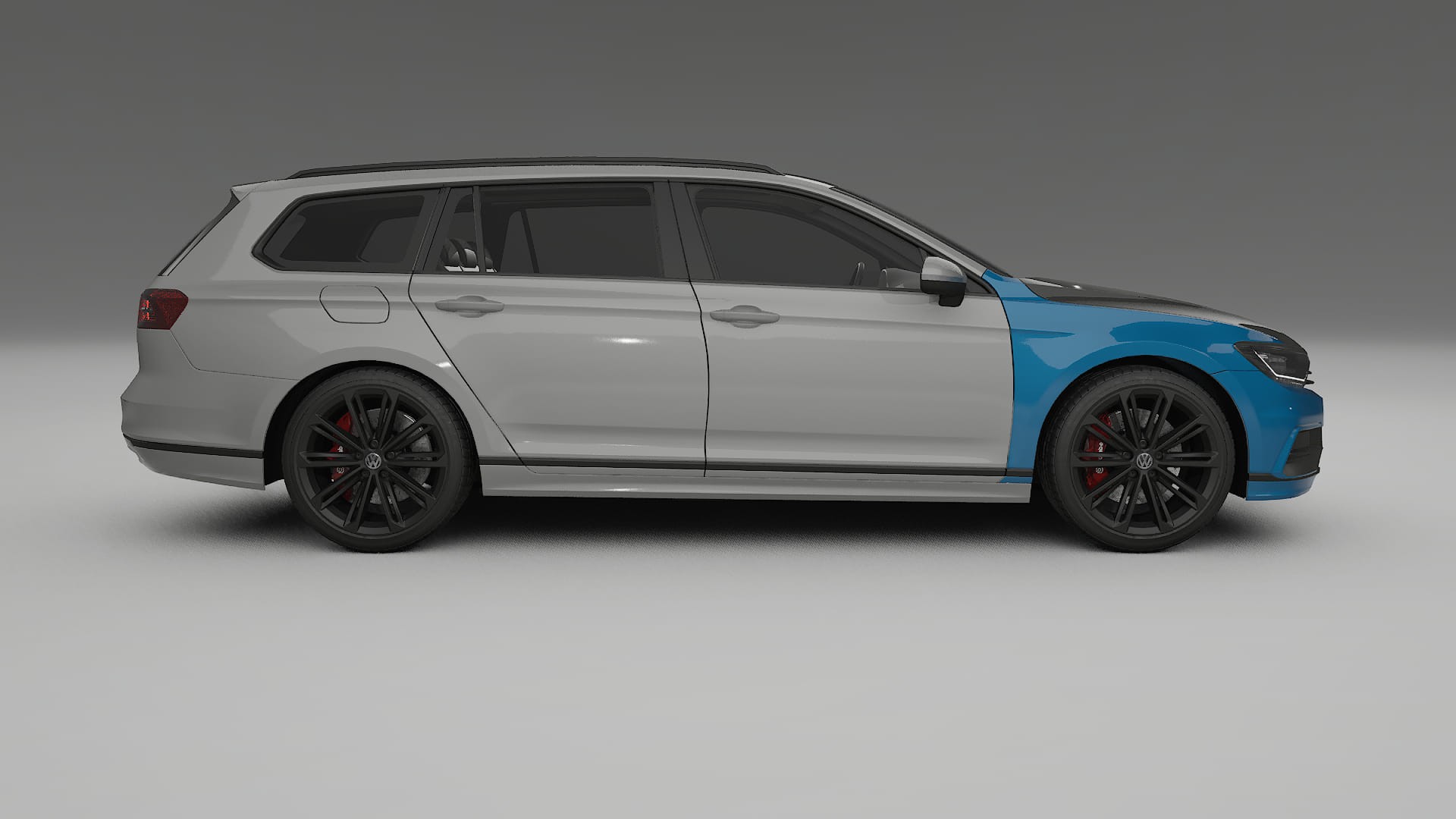 Película de Proteção de Pintura VW Passat VariantR B8 | Kit Frontal CrystalGuard com Capô em Estilo Carbono 2