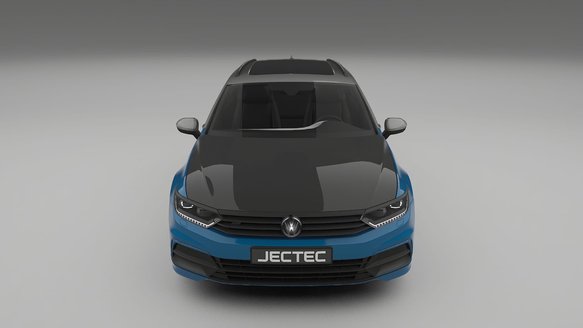 Película de Proteção de Pintura VW Passat VariantR B8 | Kit Frontal CrystalGuard com Capô em Estilo Carbono