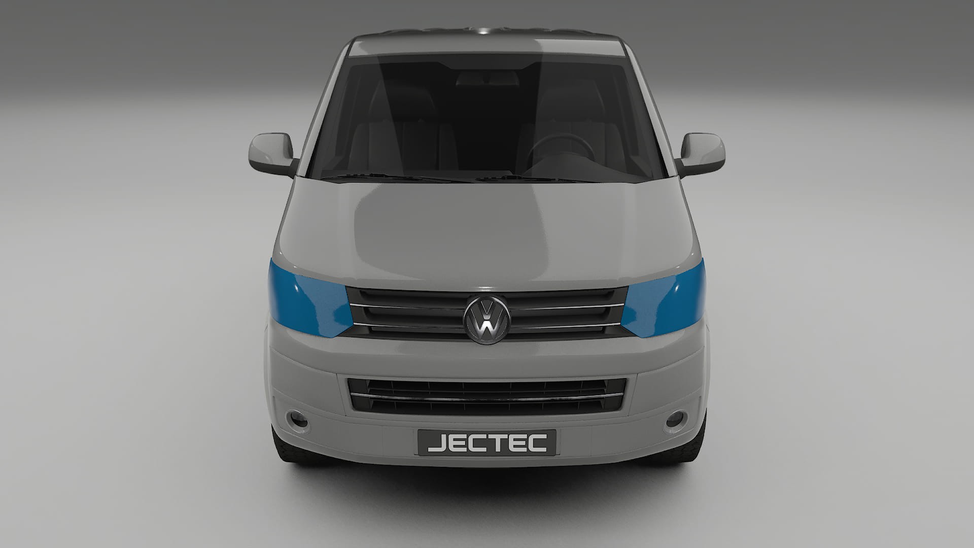 Película de Proteção de Pintura VW Transporter T5 Caravelle | Kit Frontal CrystalGuard com Capô em Estilo Carbono