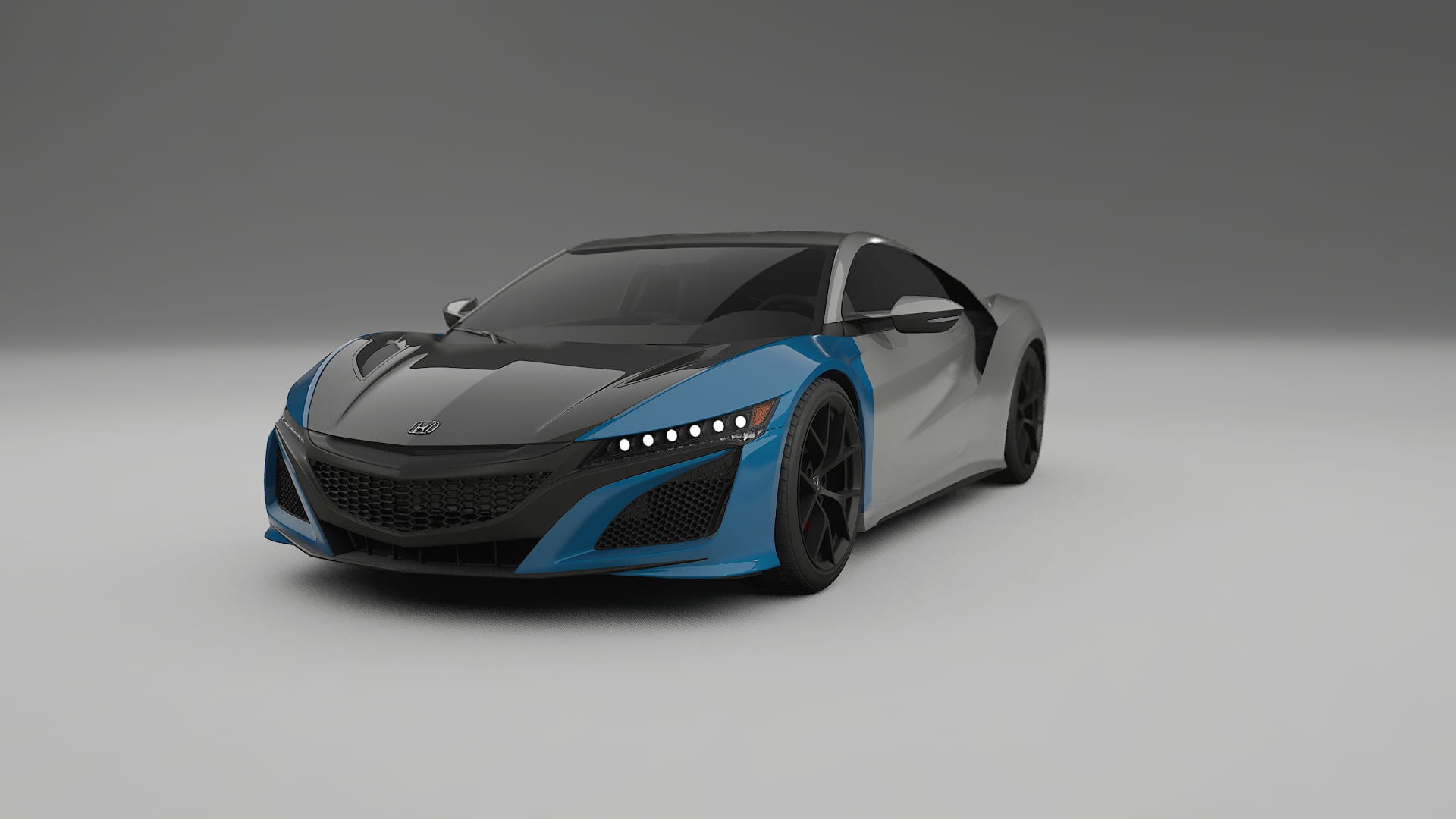 Película de Proteção de Pintura Honda NSX prefacelift | Kit Frontal CrystalGuard com Capô em Estilo Carbono