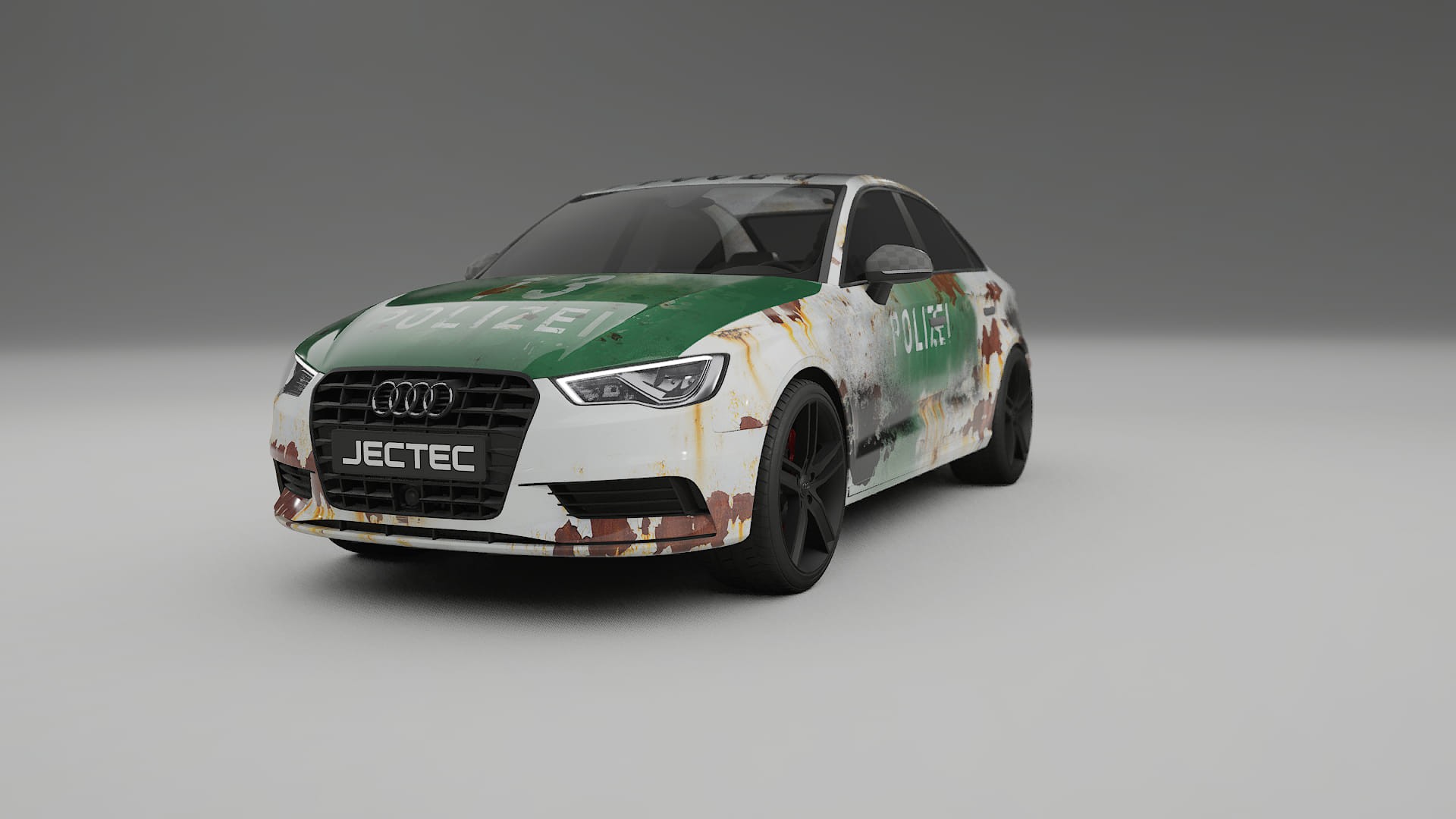 Audi A3 8V sedan prefacelift pre-LCI COBRA 11 – Kit Wrap PPF Personalizado em Filme de Poliuretano Imprimível