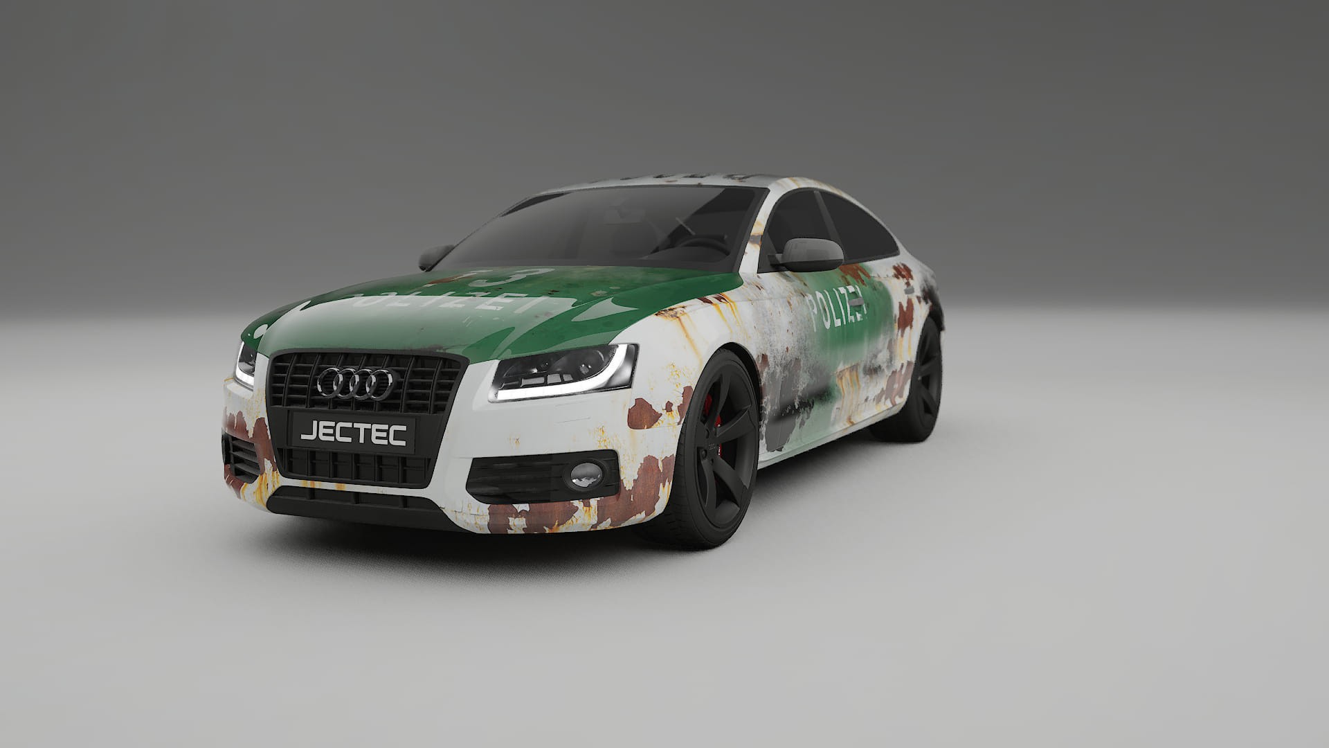 Audi A5 8T Sportback prefacelift pre-LCI COBRA 11 – Kit Wrap PPF Personalizado em Filme de Poliuretano Imprimível
