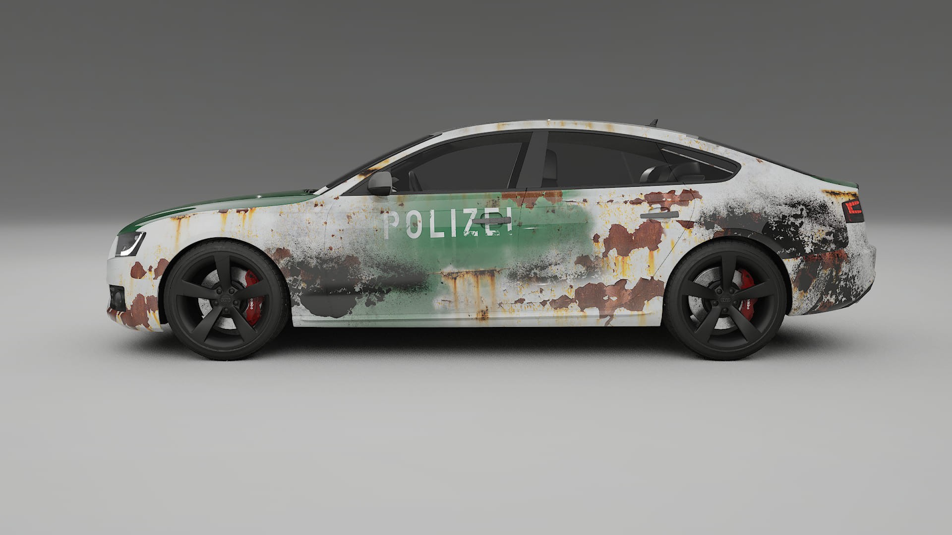 Audi A5 8T Sportback prefacelift pre-LCI COBRA 11 – Kit Wrap PPF Personalizado em Filme de Poliuretano Imprimível