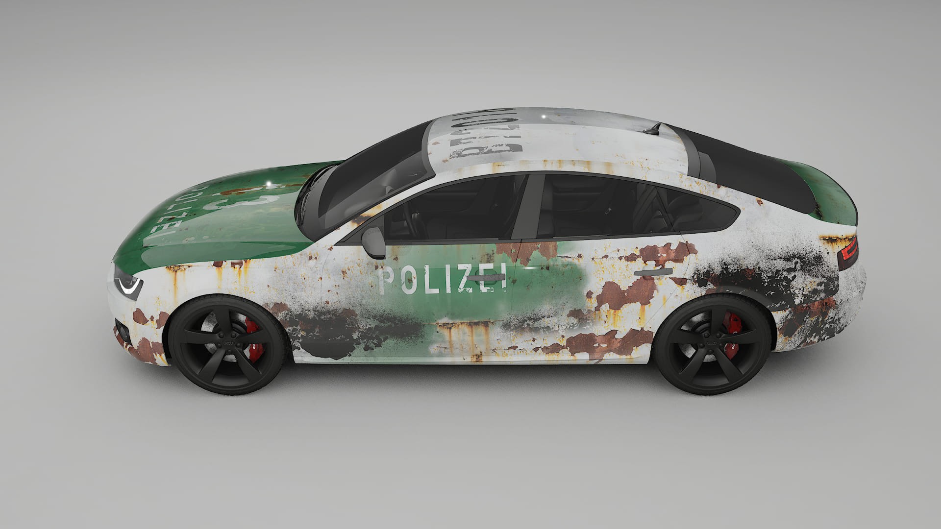 Audi A5 8T Sportback prefacelift pre-LCI COBRA 11 – Kit Wrap PPF Personalizado em Filme de Poliuretano Imprimível