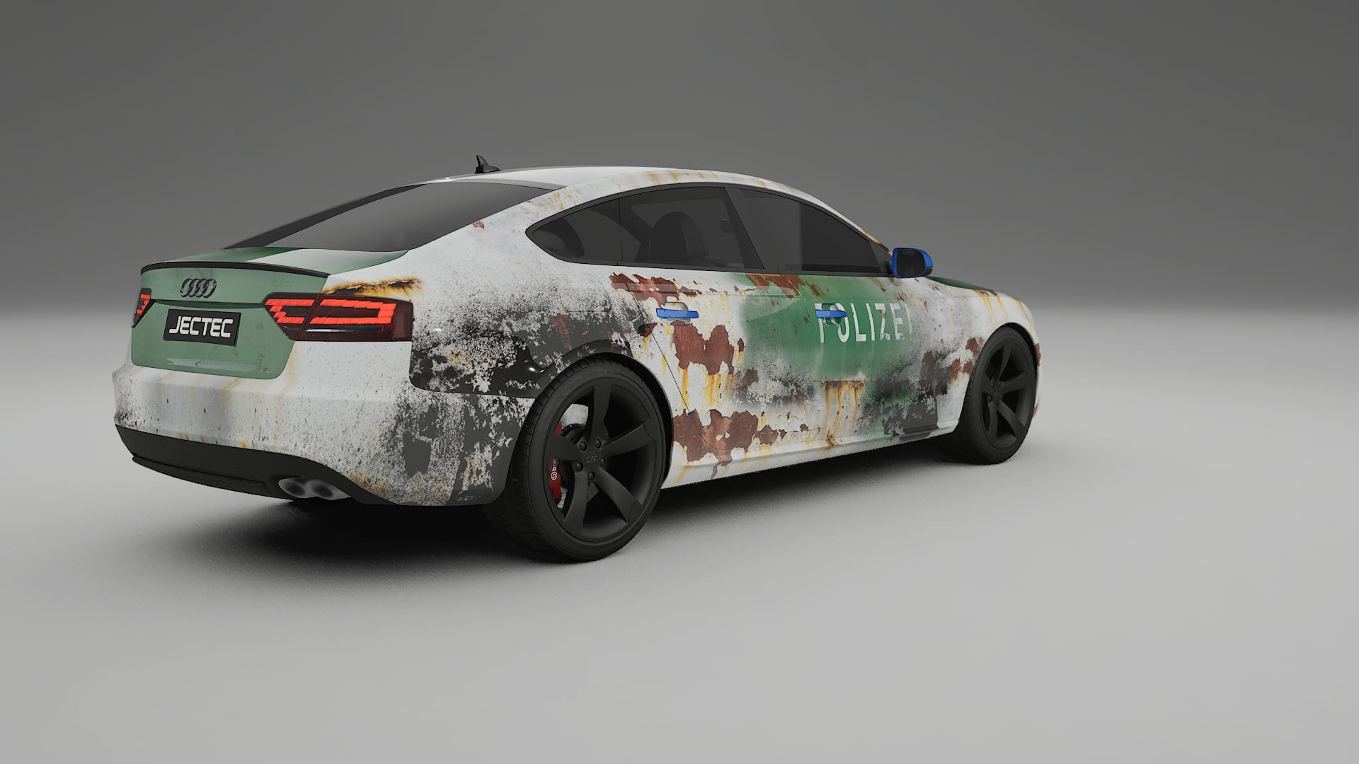 Audi A5 8T Sportback prefacelift pre-LCI COBRA 11 – Kit Wrap PPF Personalizado em Filme de Poliuretano Imprimível