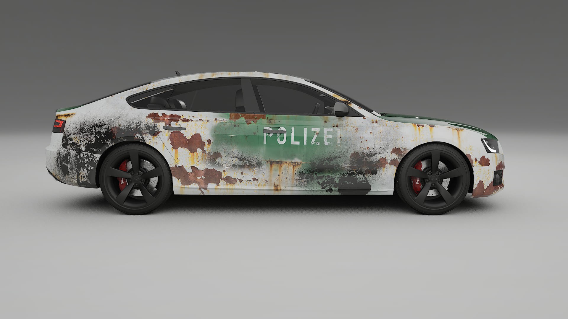 Audi A5 8T Sportback prefacelift pre-LCI COBRA 11 – Kit Wrap PPF Personalizado em Filme de Poliuretano Imprimível