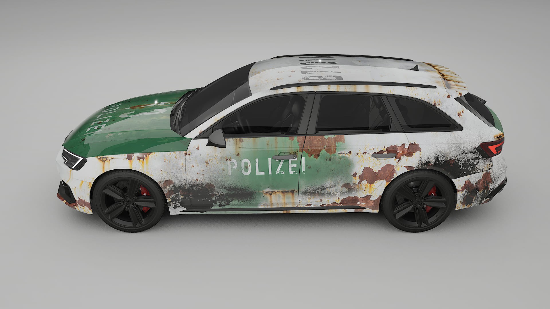Audi RS4 Avant B9 prefacelift pre-LCI COBRA 11 – Kit Wrap PPF Personalizado em Filme de Poliuretano Imprimível