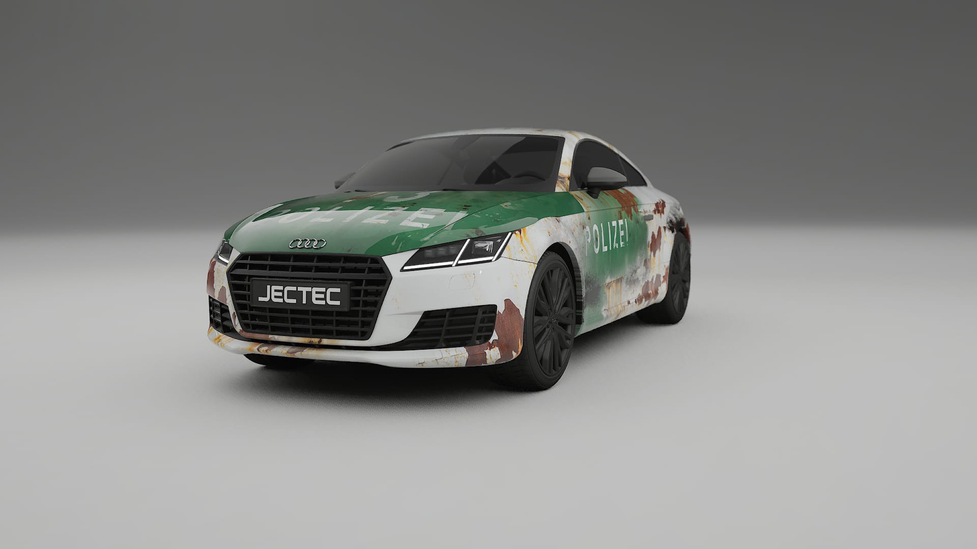 Audi TT Coupe 8S prefacelift pre-LCI COBRA 11 – Kit Wrap PPF Personalizado em Filme de Poliuretano Imprimível