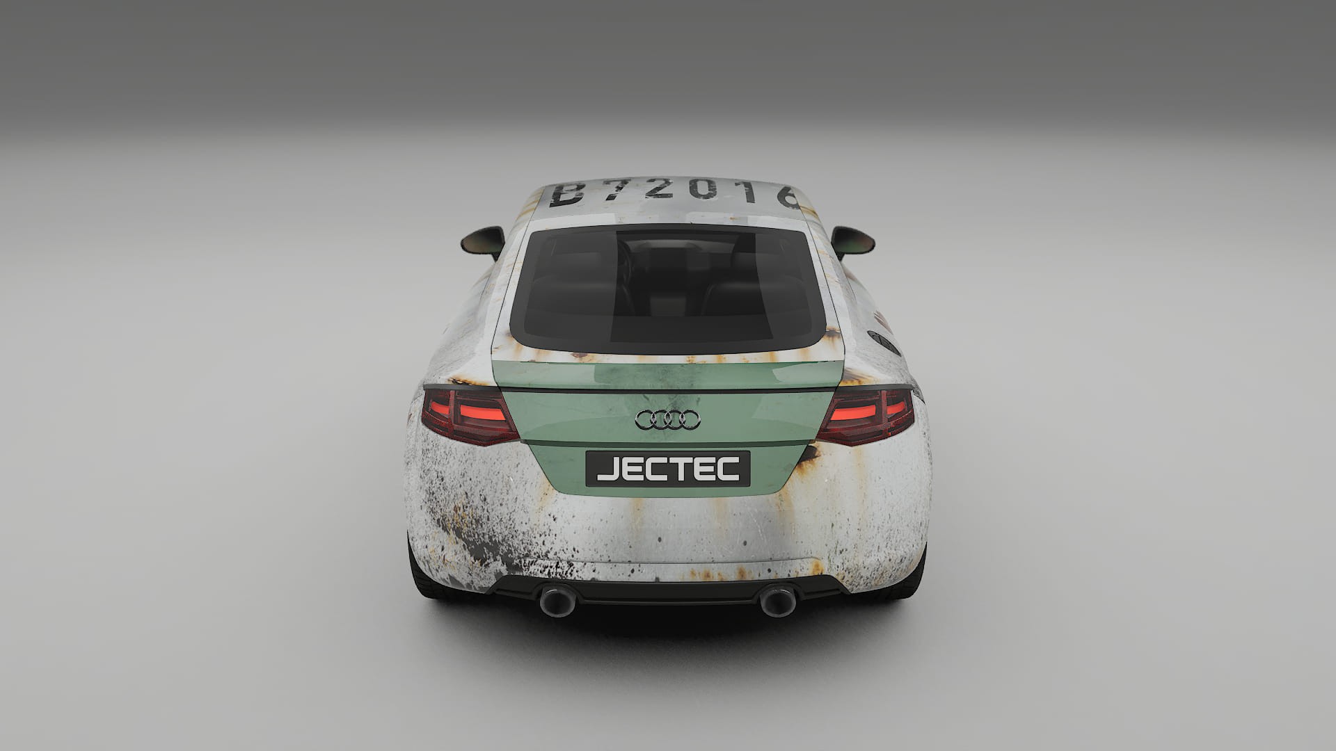 Audi TT Coupe 8S prefacelift pre-LCI COBRA 11 – Kit Wrap PPF Personalizado em Filme de Poliuretano Imprimível