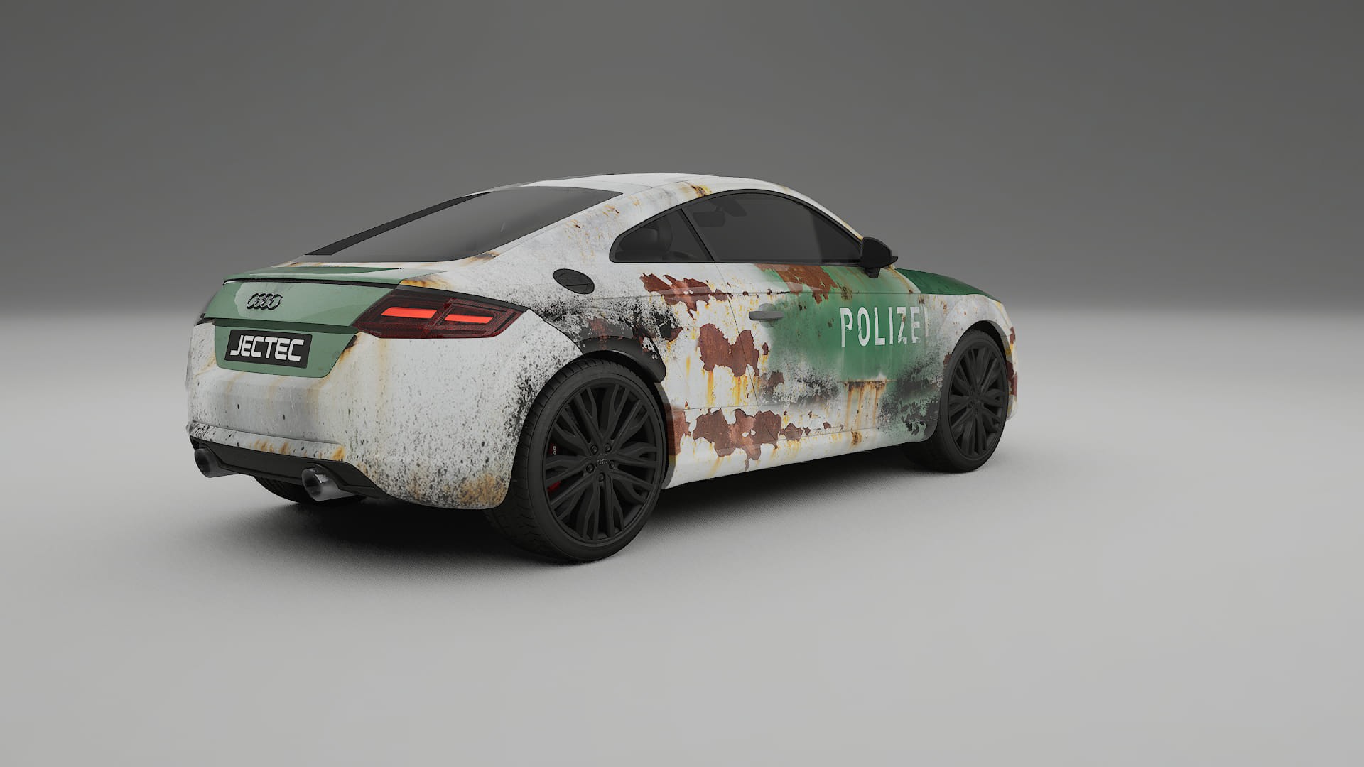 Audi TT Coupe 8S prefacelift pre-LCI COBRA 11 – Kit Wrap PPF Personalizado em Filme de Poliuretano Imprimível
