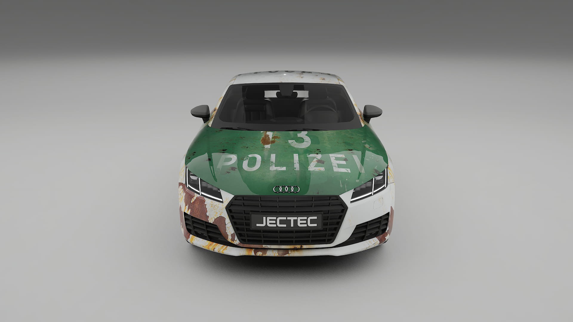 Audi TT Coupe 8S prefacelift pre-LCI COBRA 11 – Kit Wrap PPF Personalizado em Filme de Poliuretano Imprimível