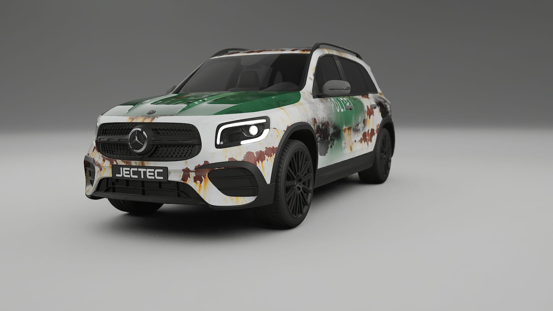 Mercedes AMG GLB COBRA 11 – Kit Wrap PPF Personalizado em Filme de Poliuretano Imprimível