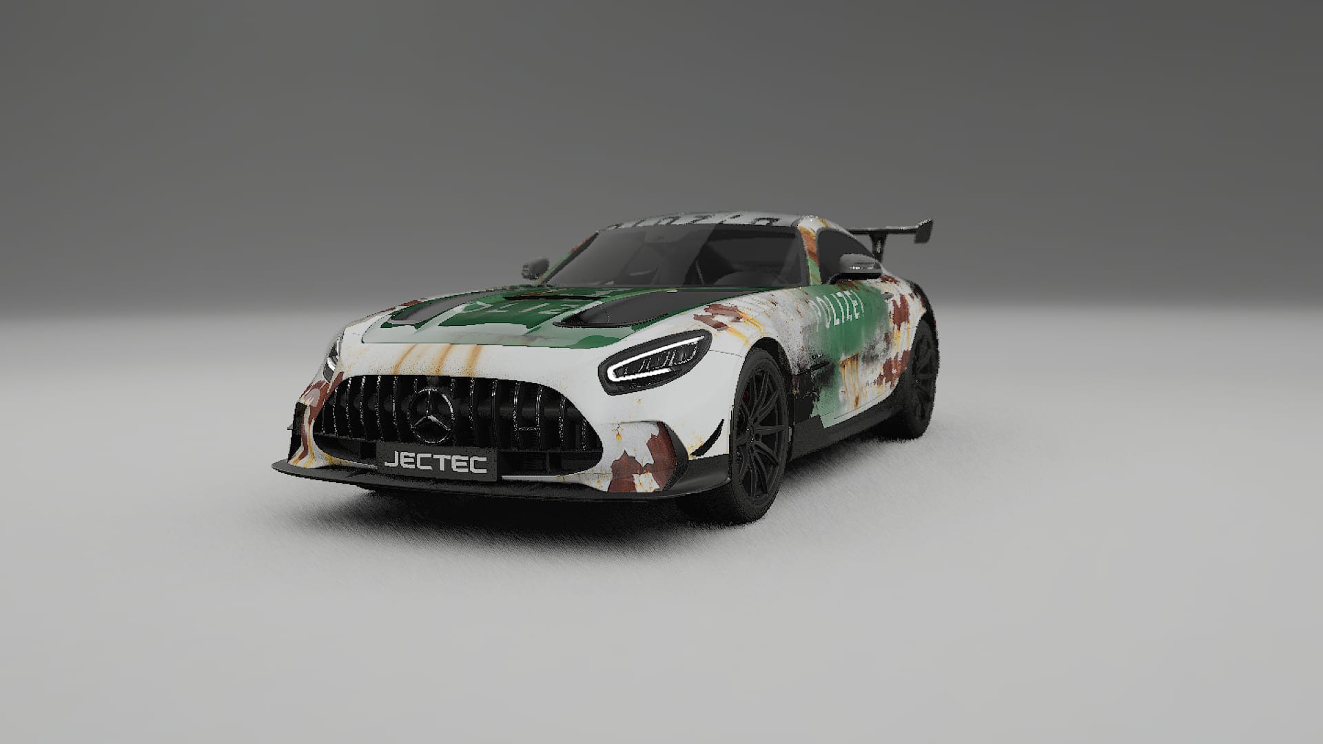 Mercedes AMG GT Black Series C192 Coupe COBRA 11 – Kit Wrap PPF Personalizado em Filme de Poliuretano Imprimível