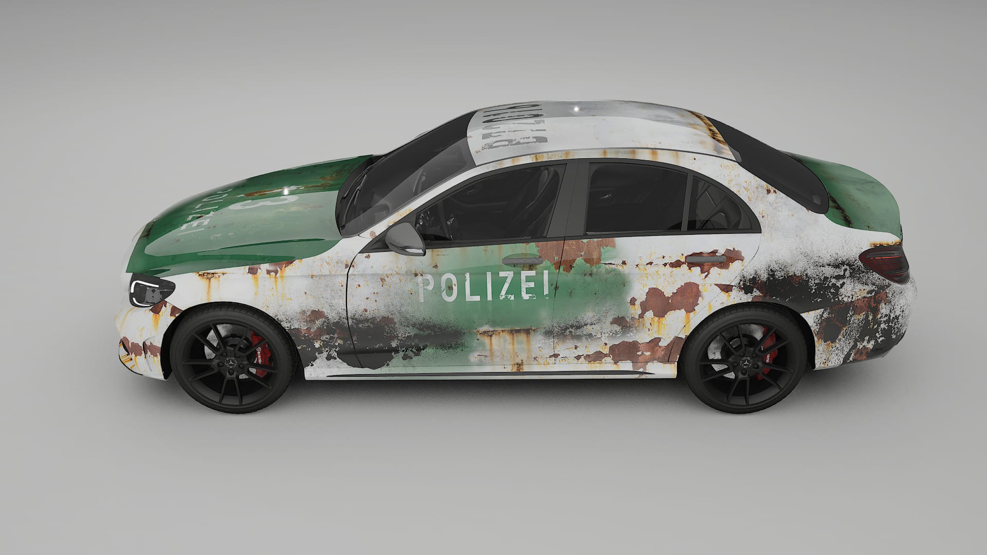 Mercedes C-class W205 AMG sedan COBRA 11 – Kit Wrap PPF Personalizado em Filme de Poliuretano Imprimível