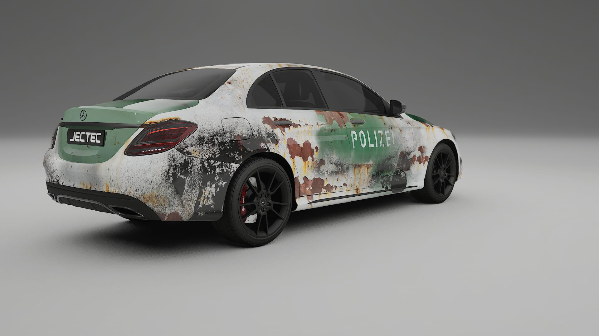 Mercedes C-class W205 AMG sedan COBRA 11 – Kit Wrap PPF Personalizado em Filme de Poliuretano Imprimível