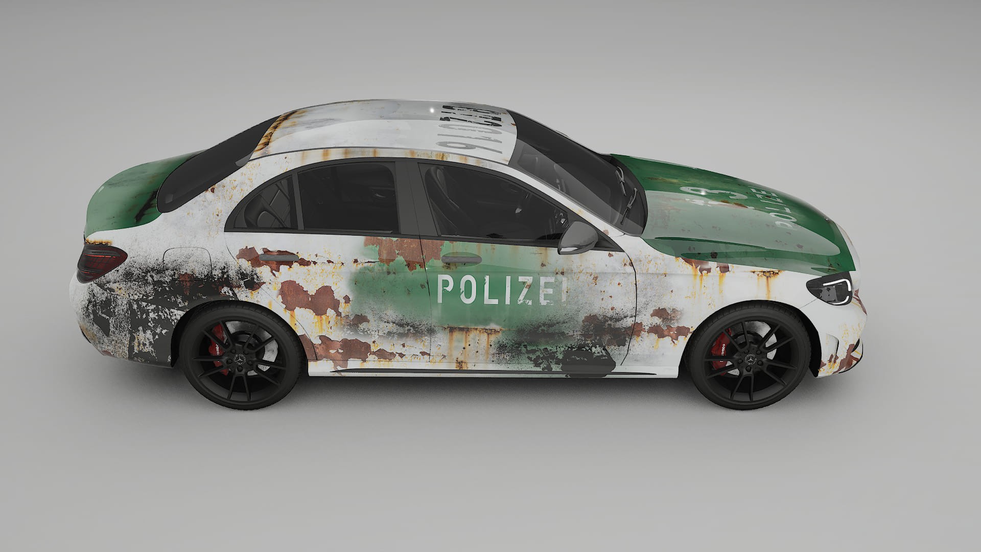 Mercedes C-class W205 AMG sedan COBRA 11 – Kit Wrap PPF Personalizado em Filme de Poliuretano Imprimível