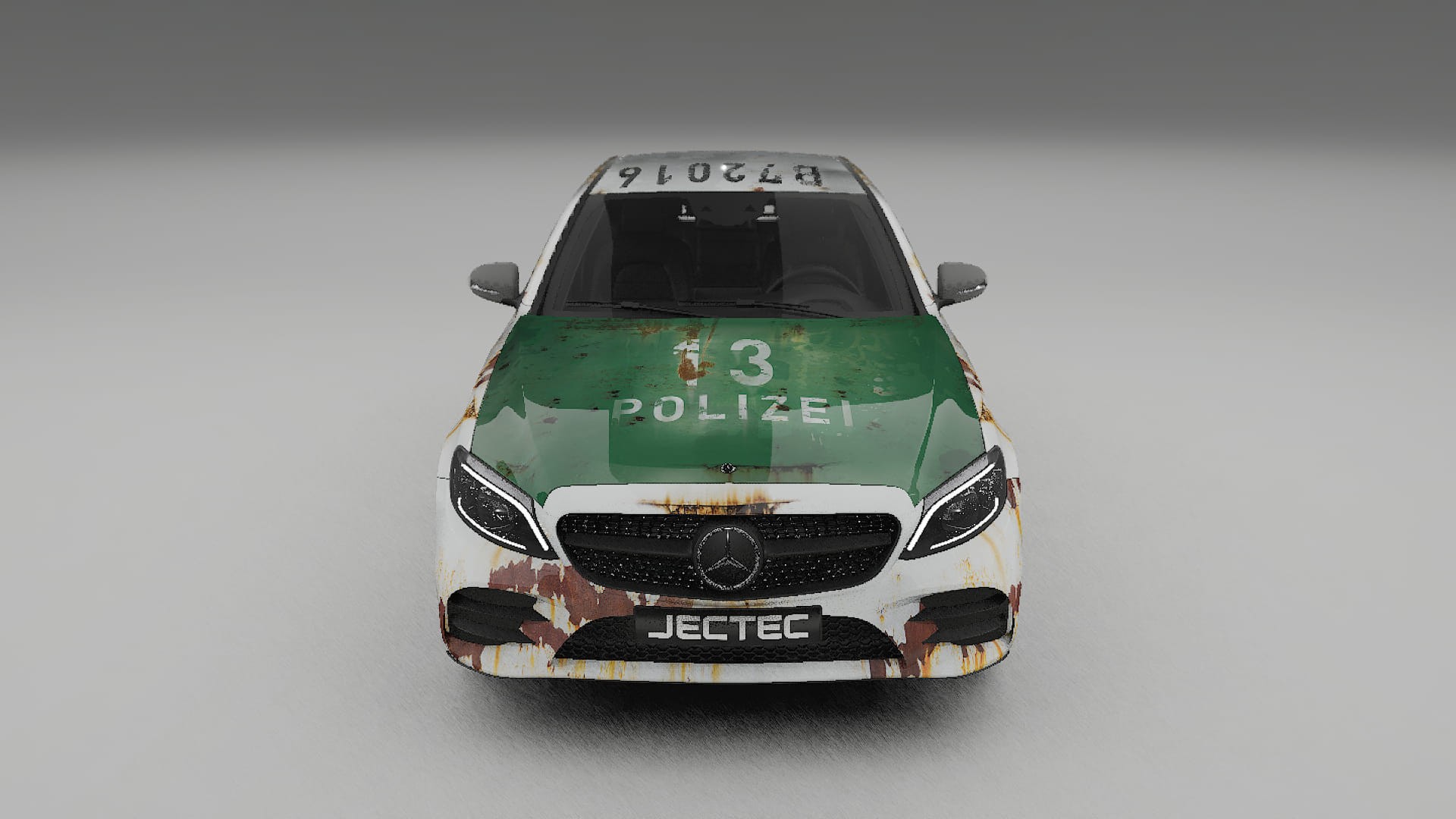 Mercedes C-class W205 AMG sedan COBRA 11 – Kit Wrap PPF Personalizado em Filme de Poliuretano Imprimível