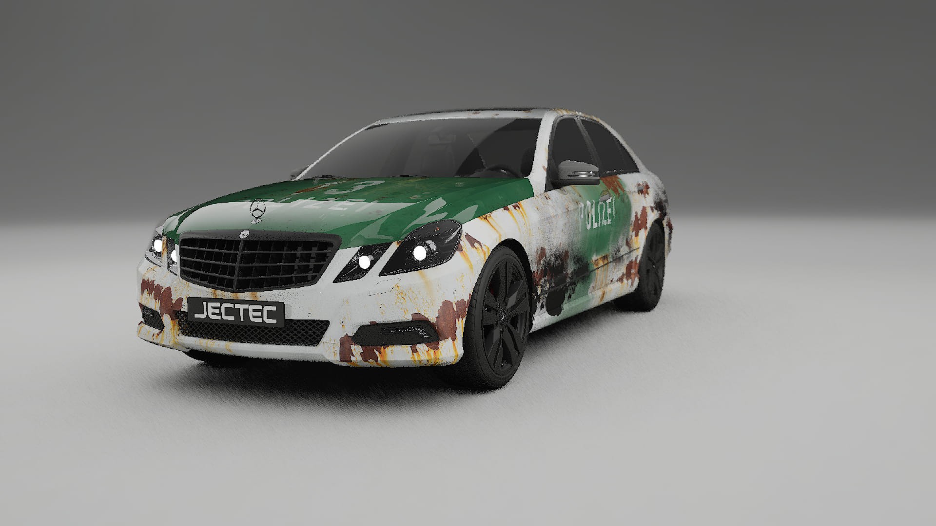Mercedes E-class Sedan W212 Prefacelift pre-LCI COBRA 11 – Kit Wrap PPF Personalizado em Filme de Poliuretano Imprimível