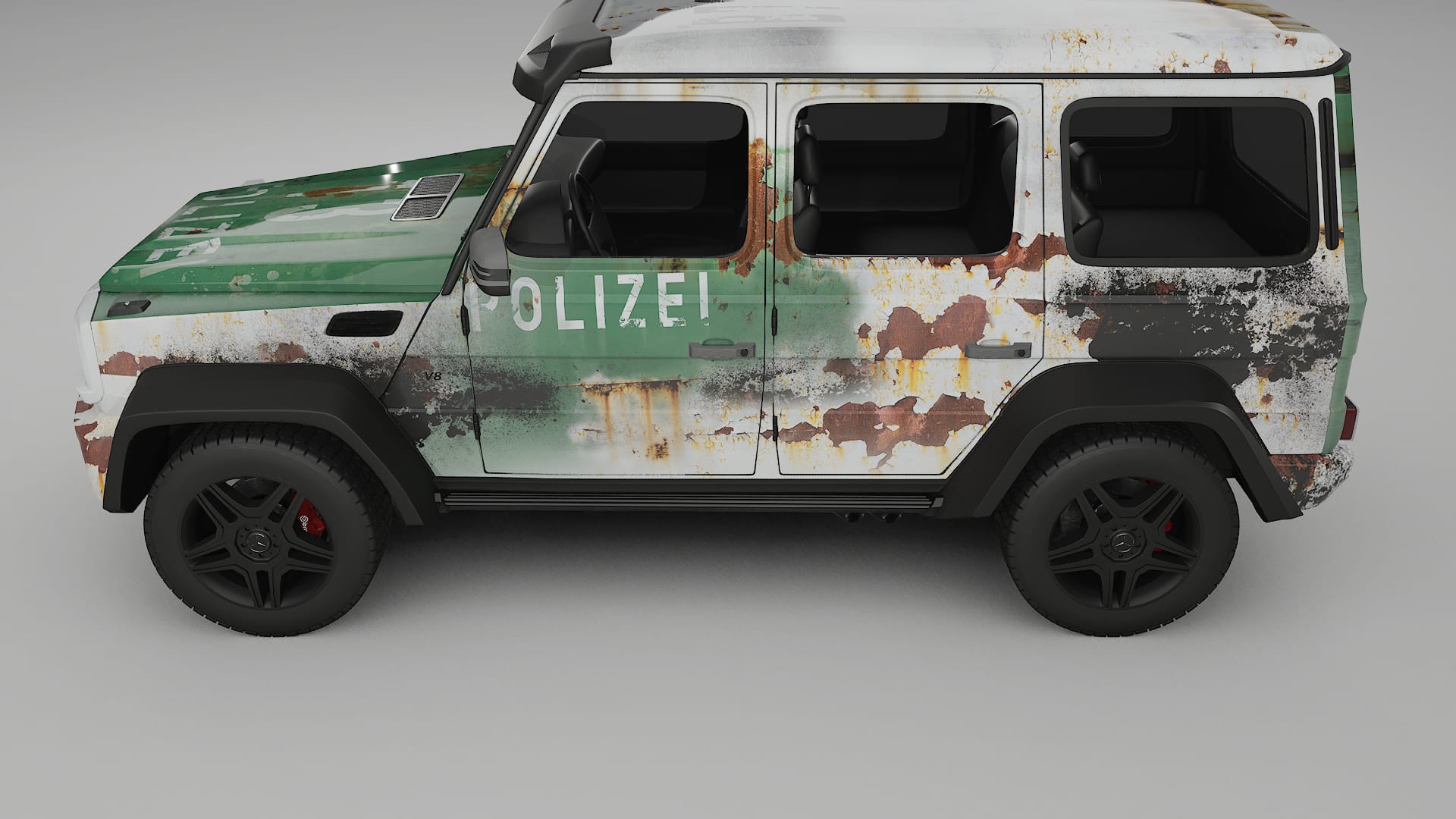 Mercedes G-class 4x4 W463 COBRA 11 – Kit Wrap PPF Personalizado em Filme de Poliuretano Imprimível