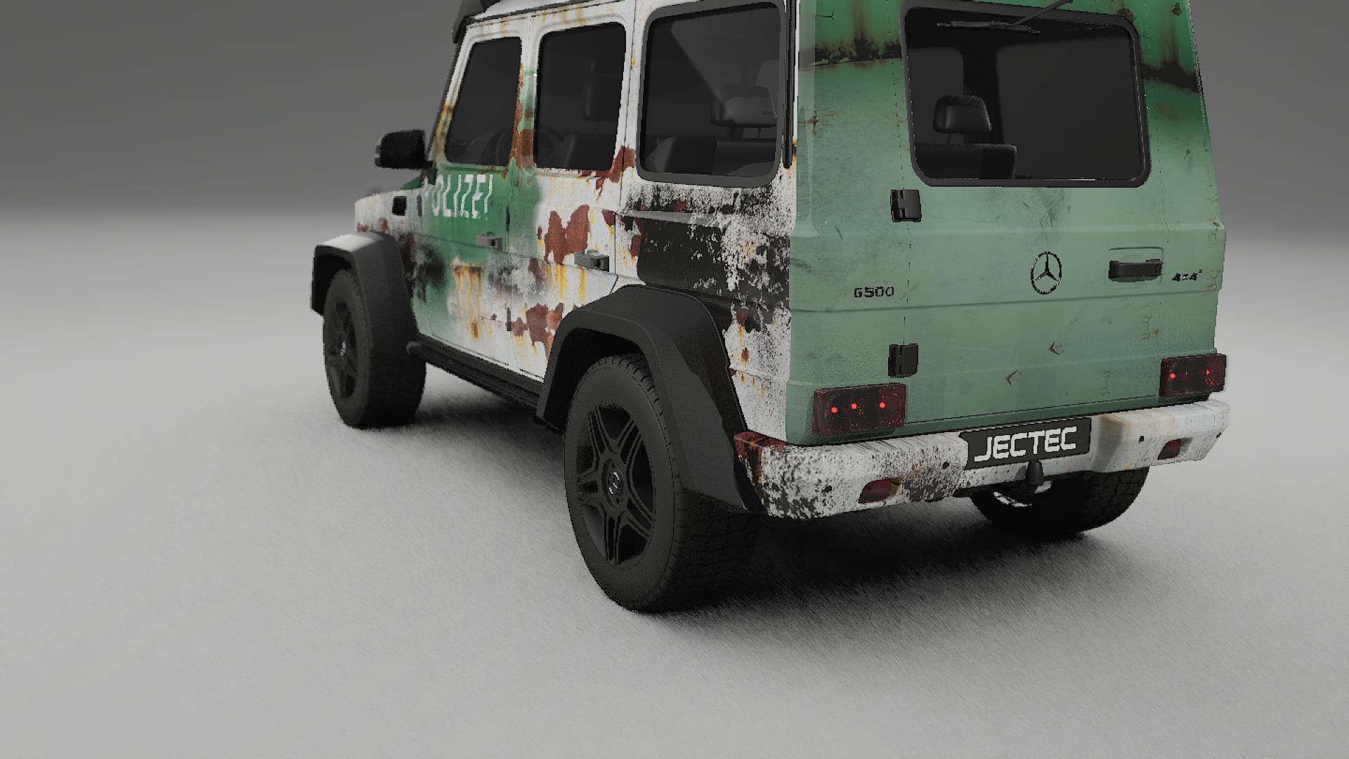 Mercedes G-class 4x4 W463 COBRA 11 – Kit Wrap PPF Personalizado em Filme de Poliuretano Imprimível
