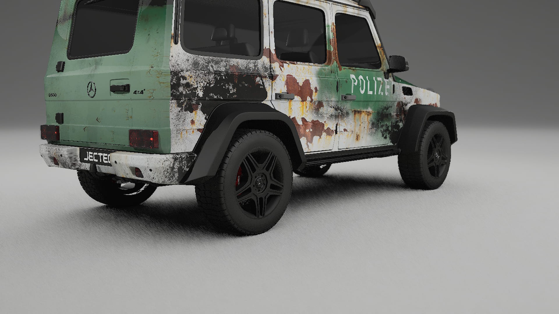 Mercedes G-class 4x4 W463 COBRA 11 – Kit Wrap PPF Personalizado em Filme de Poliuretano Imprimível
