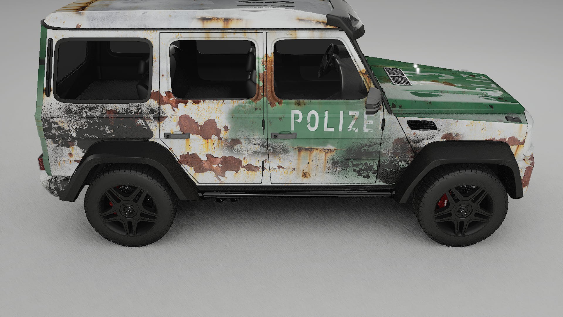 Mercedes G-class 4x4 W463 COBRA 11 – Kit Wrap PPF Personalizado em Filme de Poliuretano Imprimível
