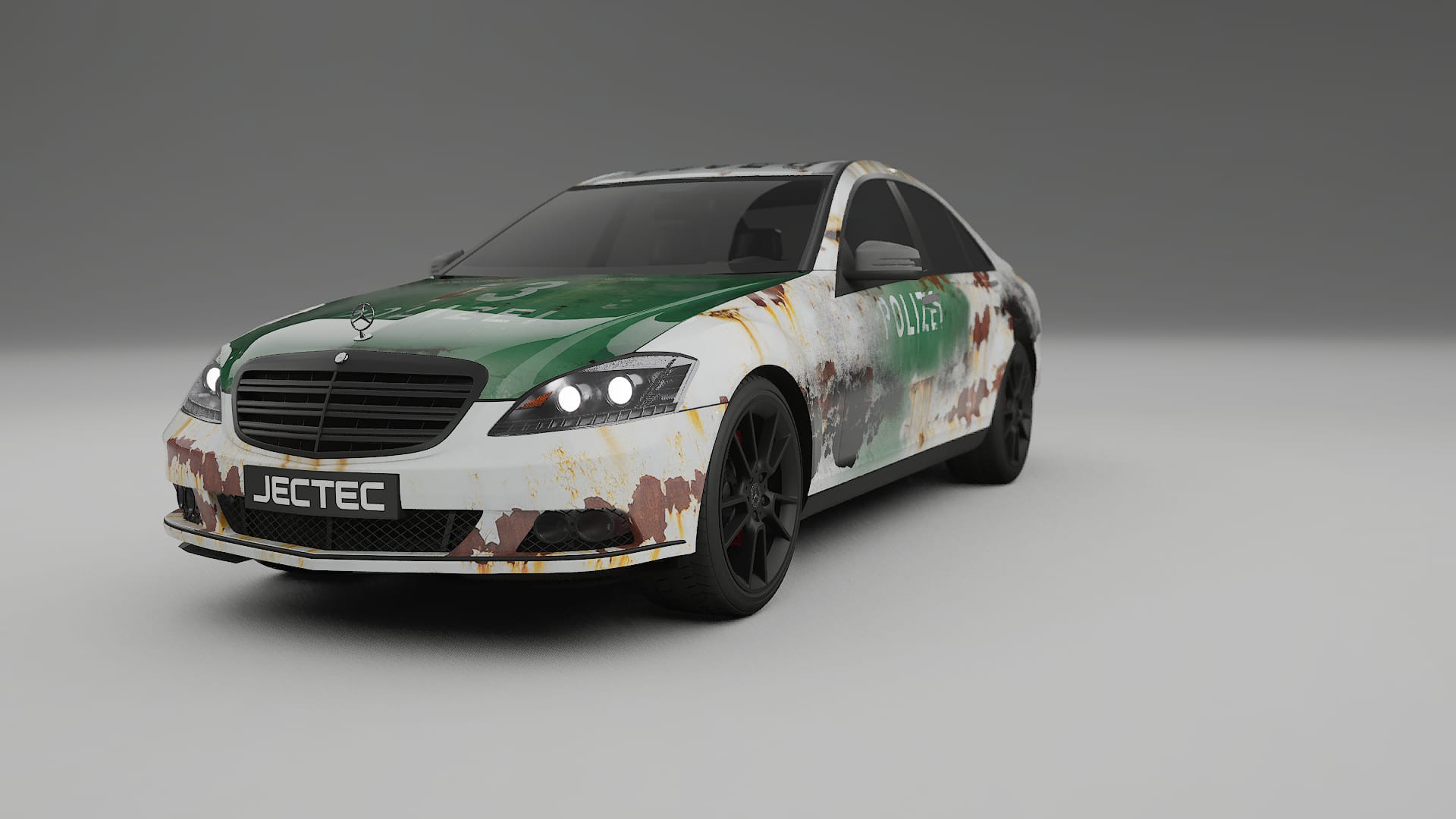 Mercedes S-class W221 facelift LCI COBRA 11 – Kit Wrap PPF Personalizado em Filme de Poliuretano Imprimível