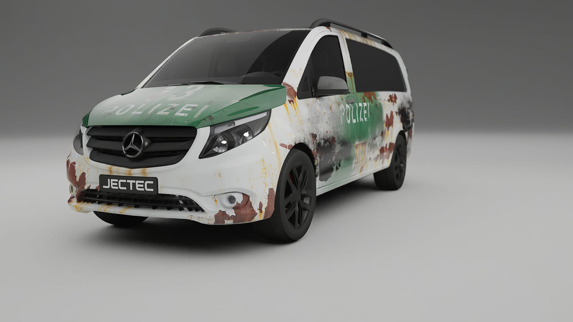Mercedes Vito Short W447 prefacelift pre-LCI COBRA 11 – Kit Wrap PPF Personalizado em Filme de Poliuretano Imprimível