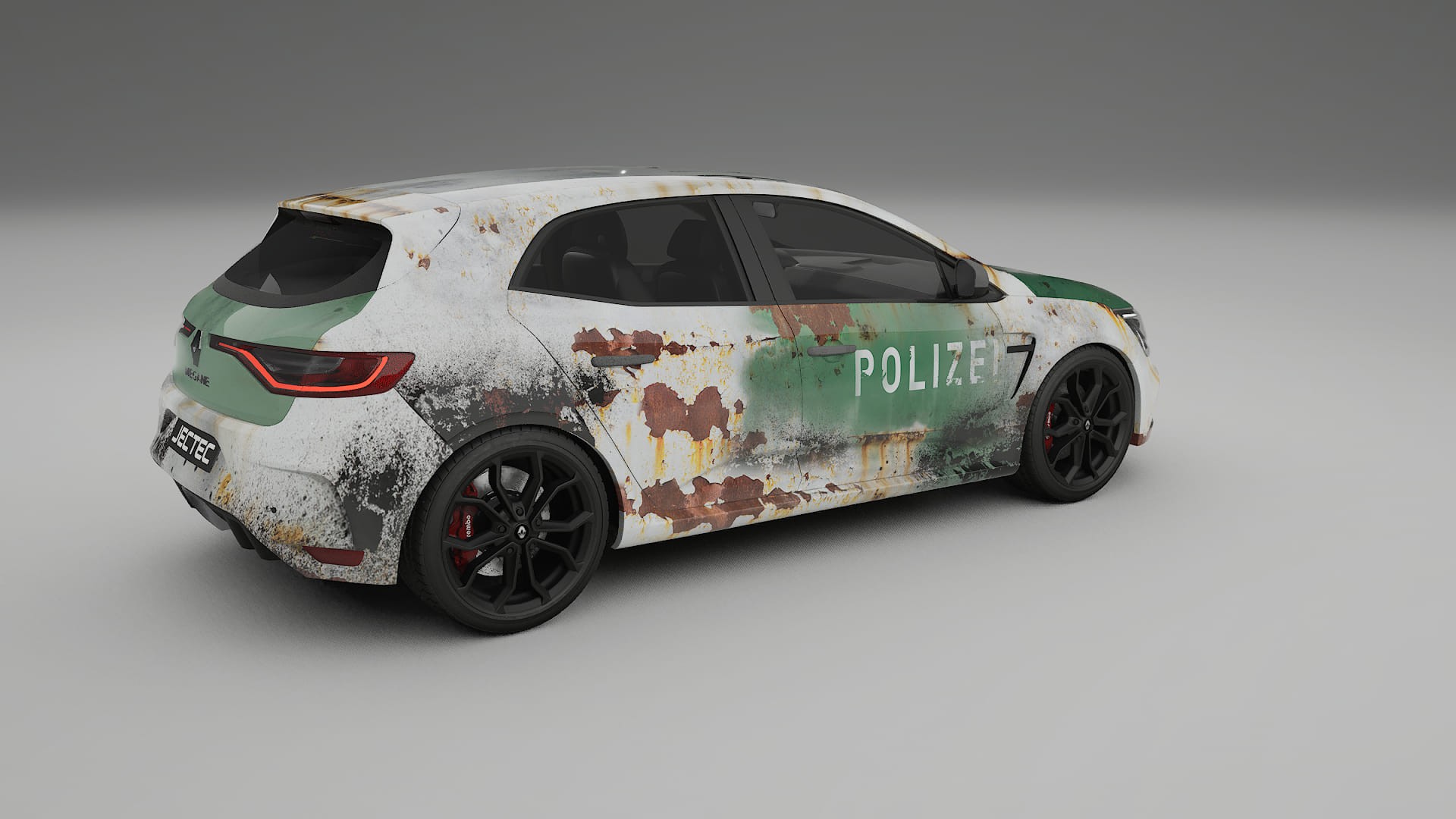 Renault Megane RS IV COBRA 11 – Kit Wrap PPF Personalizado em Filme de Poliuretano Imprimível