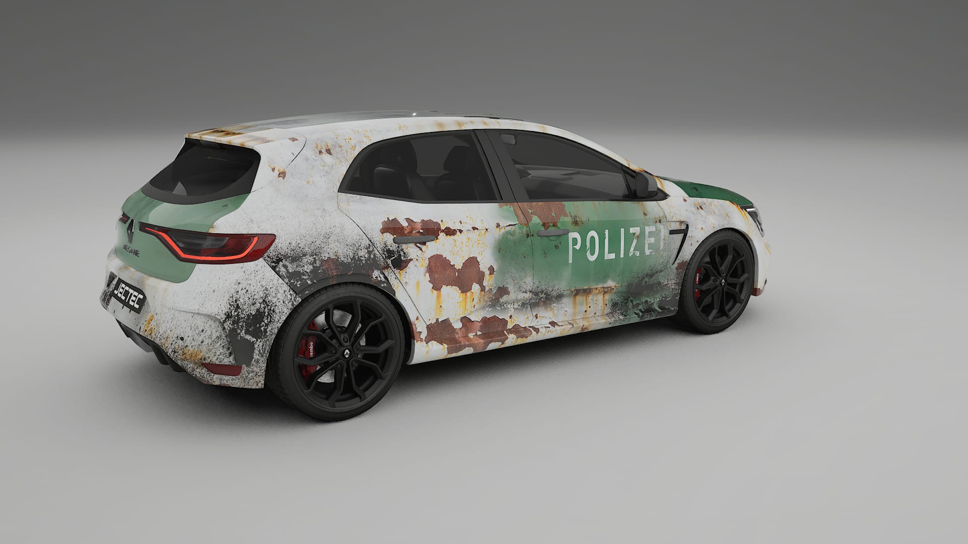 Renault Megane RS IV COBRA 11 – Kit Wrap PPF Personalizado em Filme de Poliuretano Imprimível