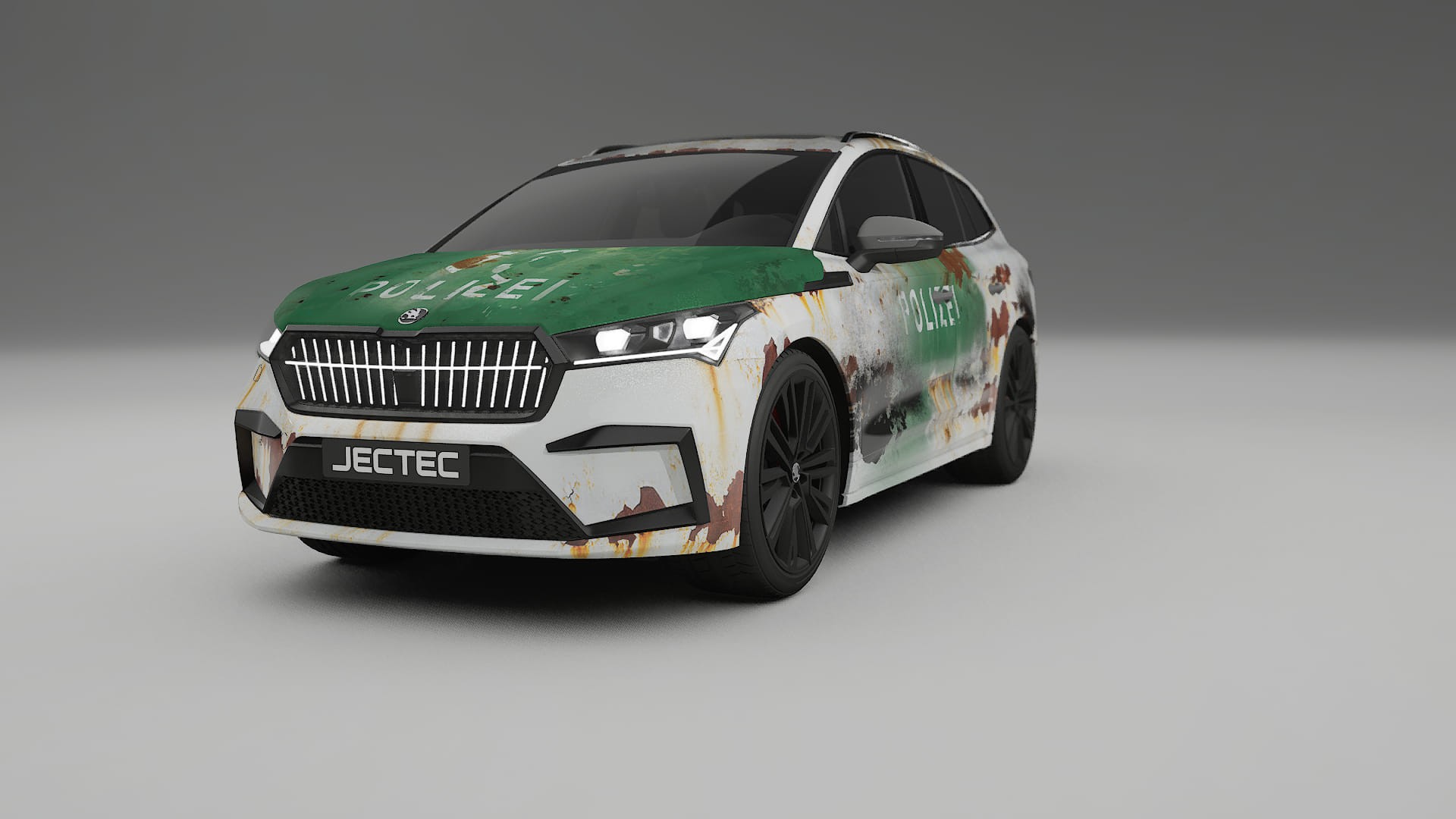 Škoda Enyaq MEB COBRA 11 – Kit Wrap PPF Personalizado em Filme de Poliuretano Imprimível