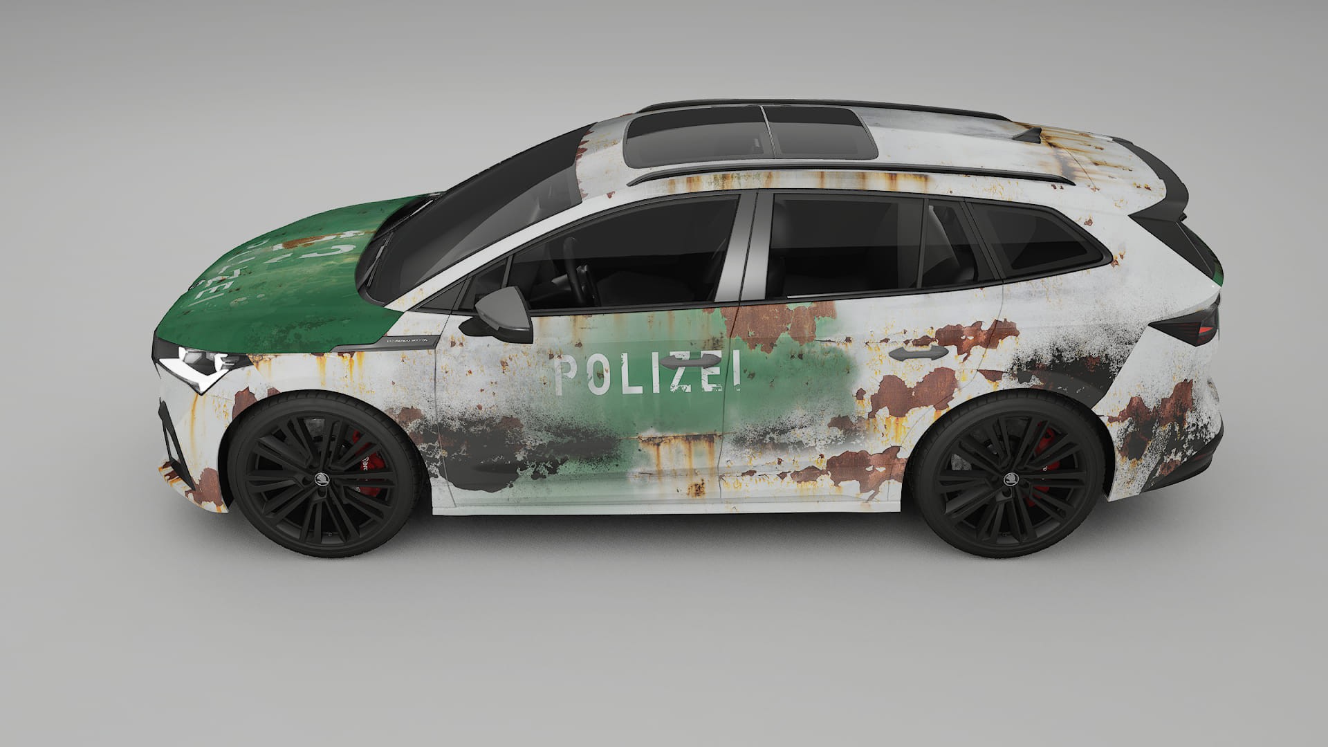 Škoda Enyaq MEB COBRA 11 – Kit Wrap PPF Personalizado em Filme de Poliuretano Imprimível
