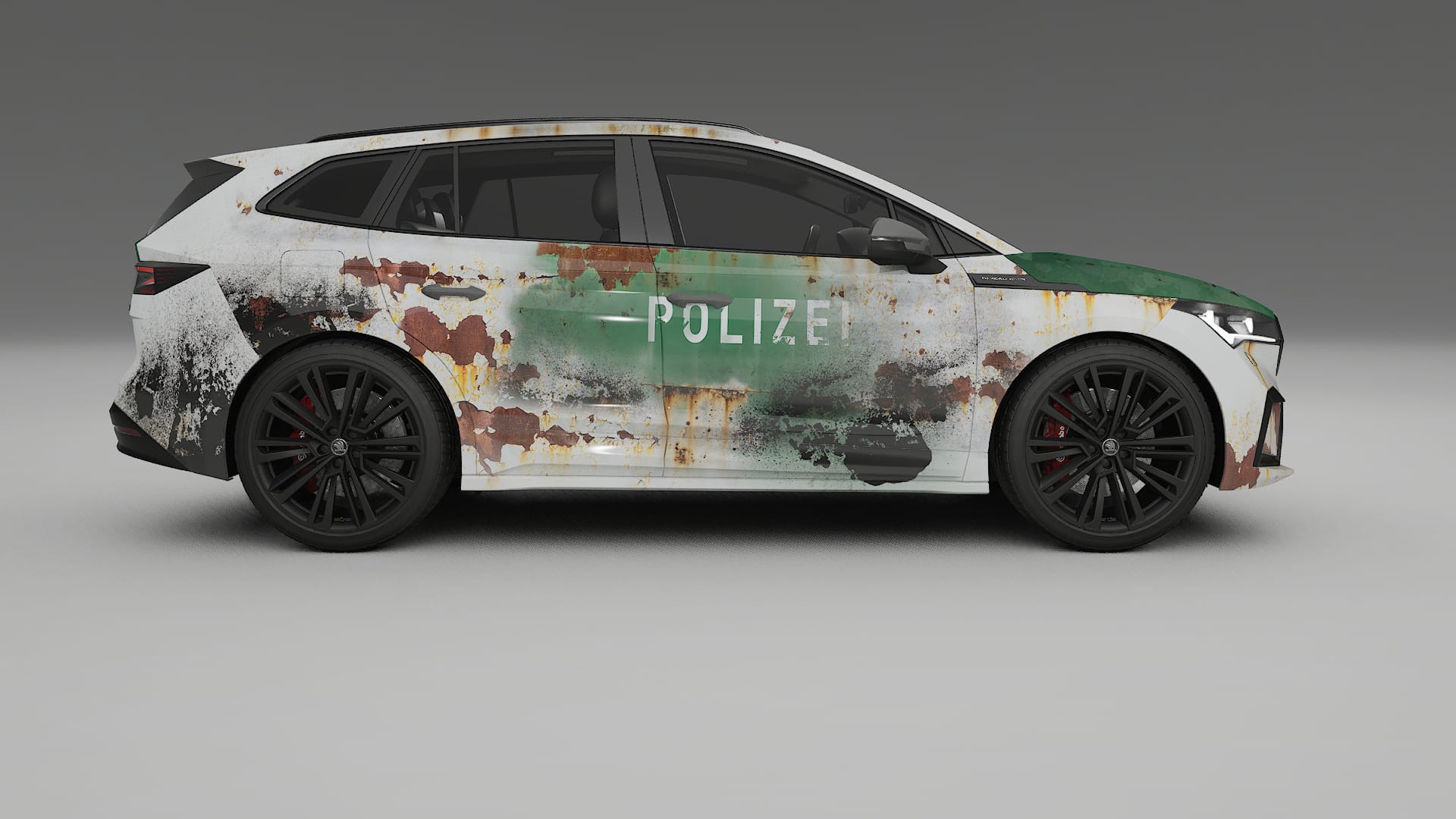 Škoda Enyaq MEB COBRA 11 – Kit Wrap PPF Personalizado em Filme de Poliuretano Imprimível